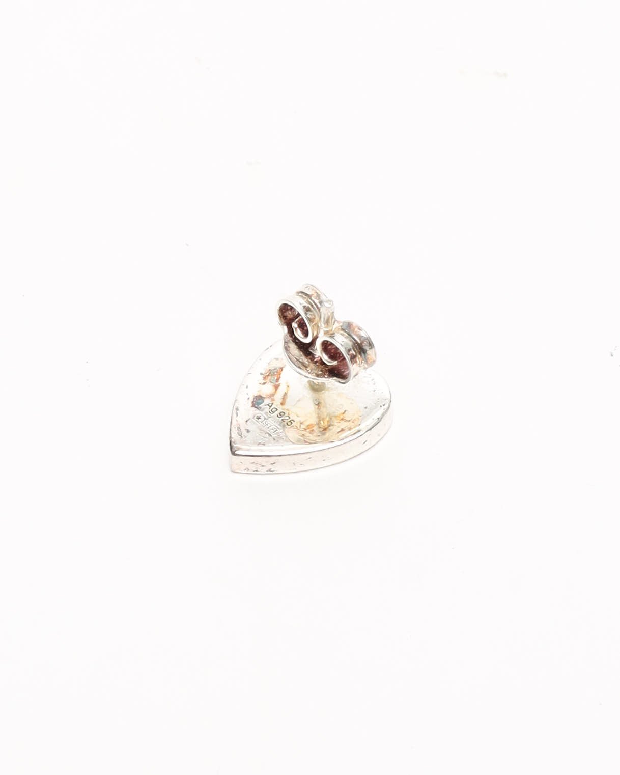Gucci Silver Heart Earrings