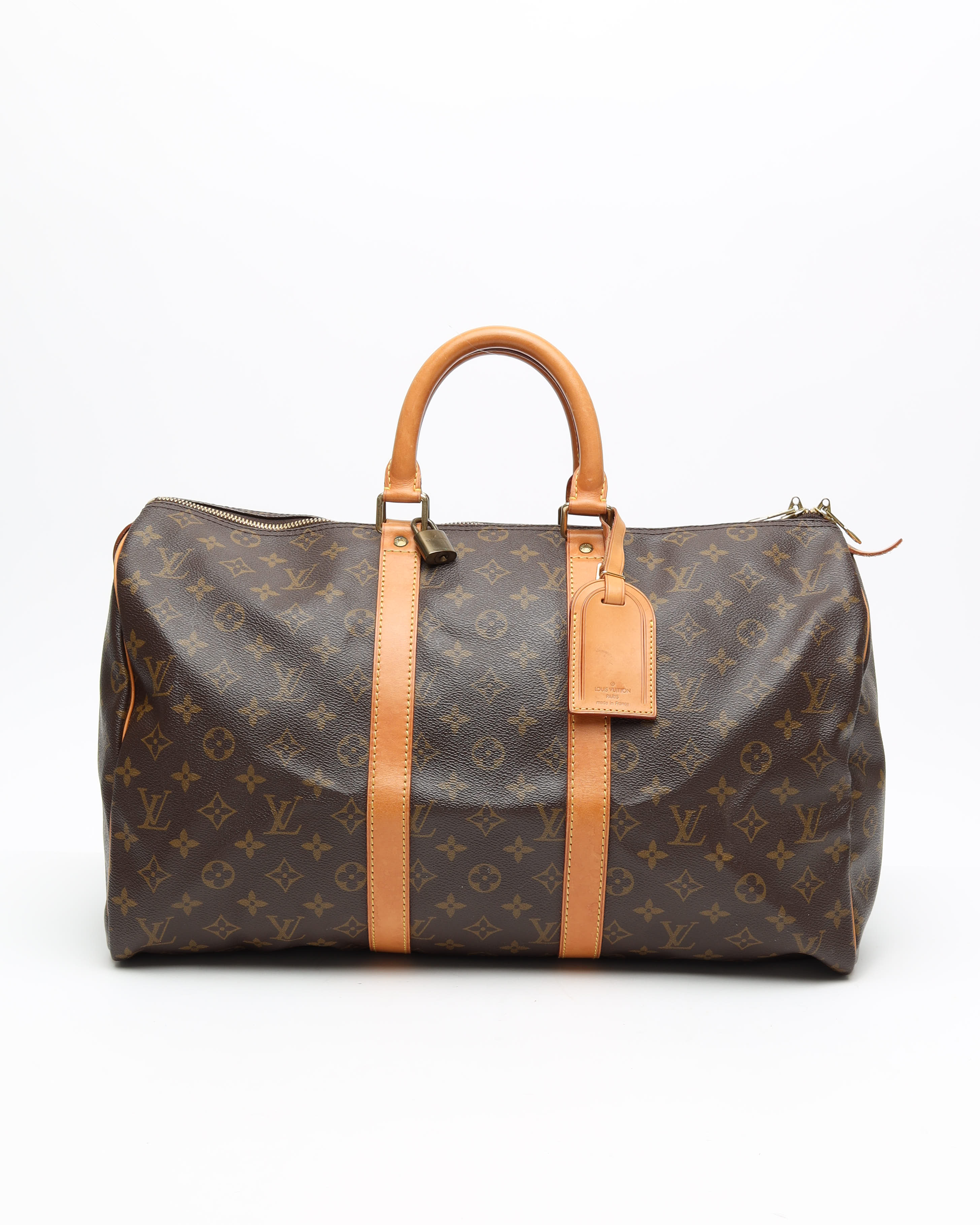 LOUIS VUITTON Monogram Keepall 45 Bag