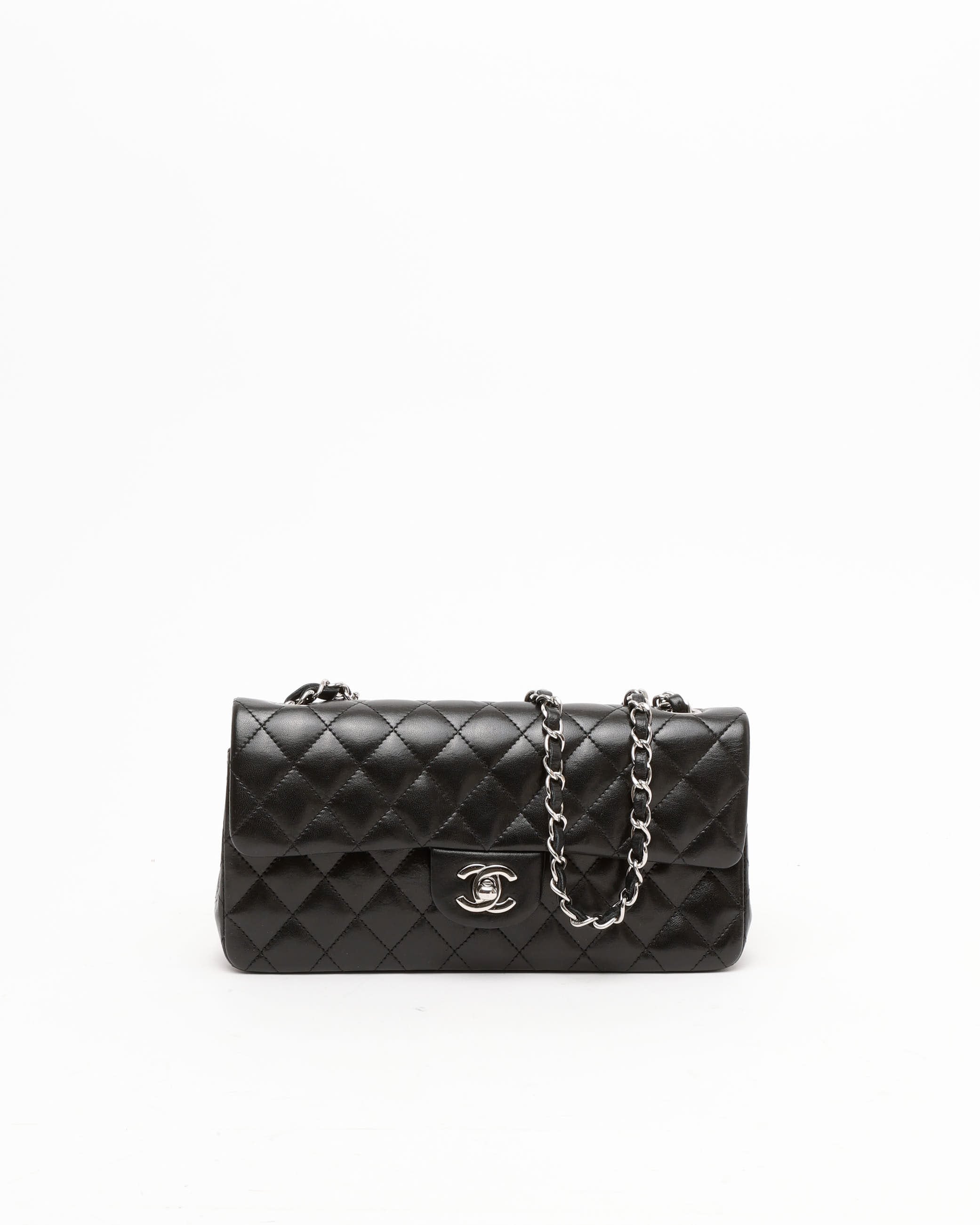 Chanel Classic East West Single Flap Bag