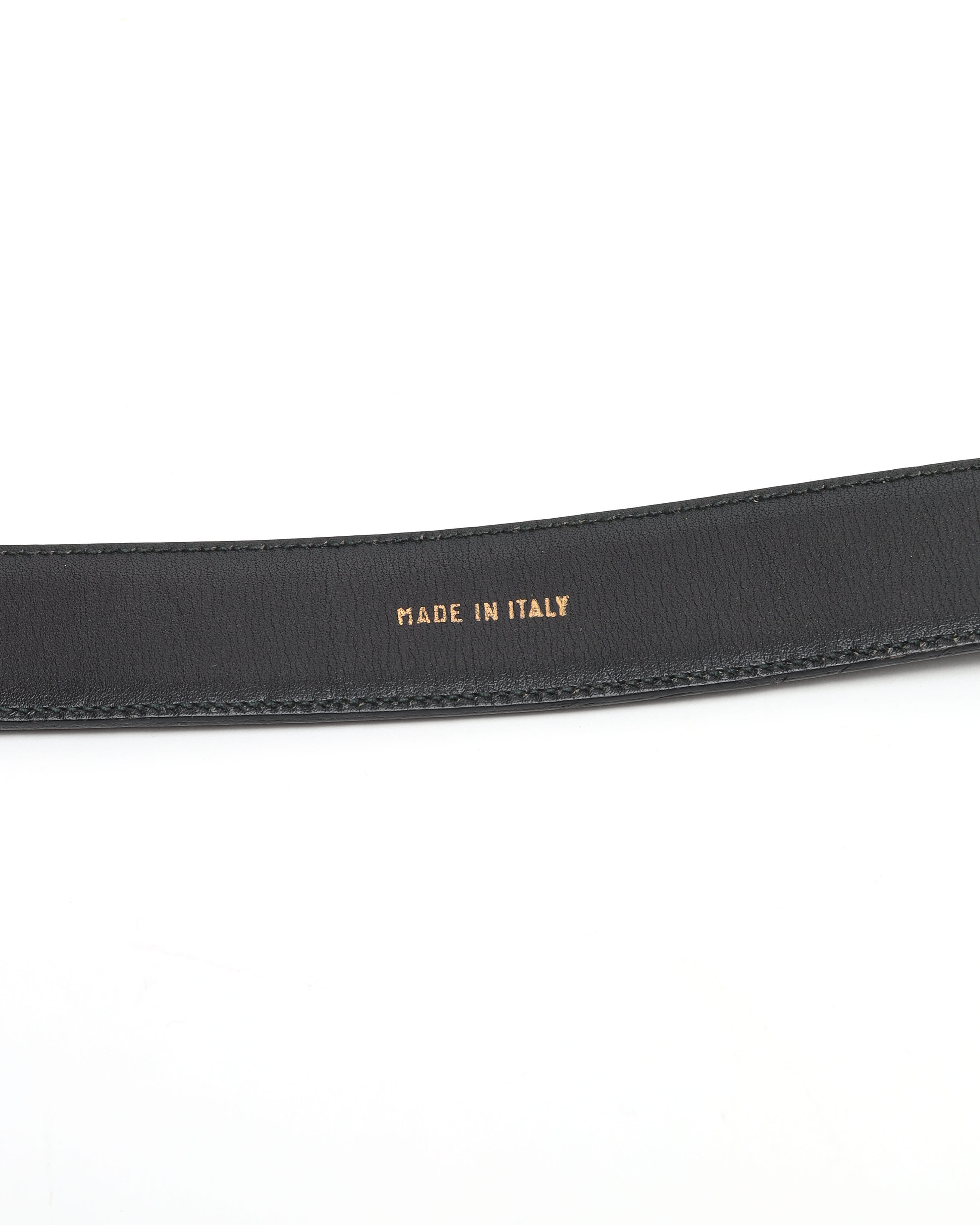Celine Céline Horse Carriage Leather Belt