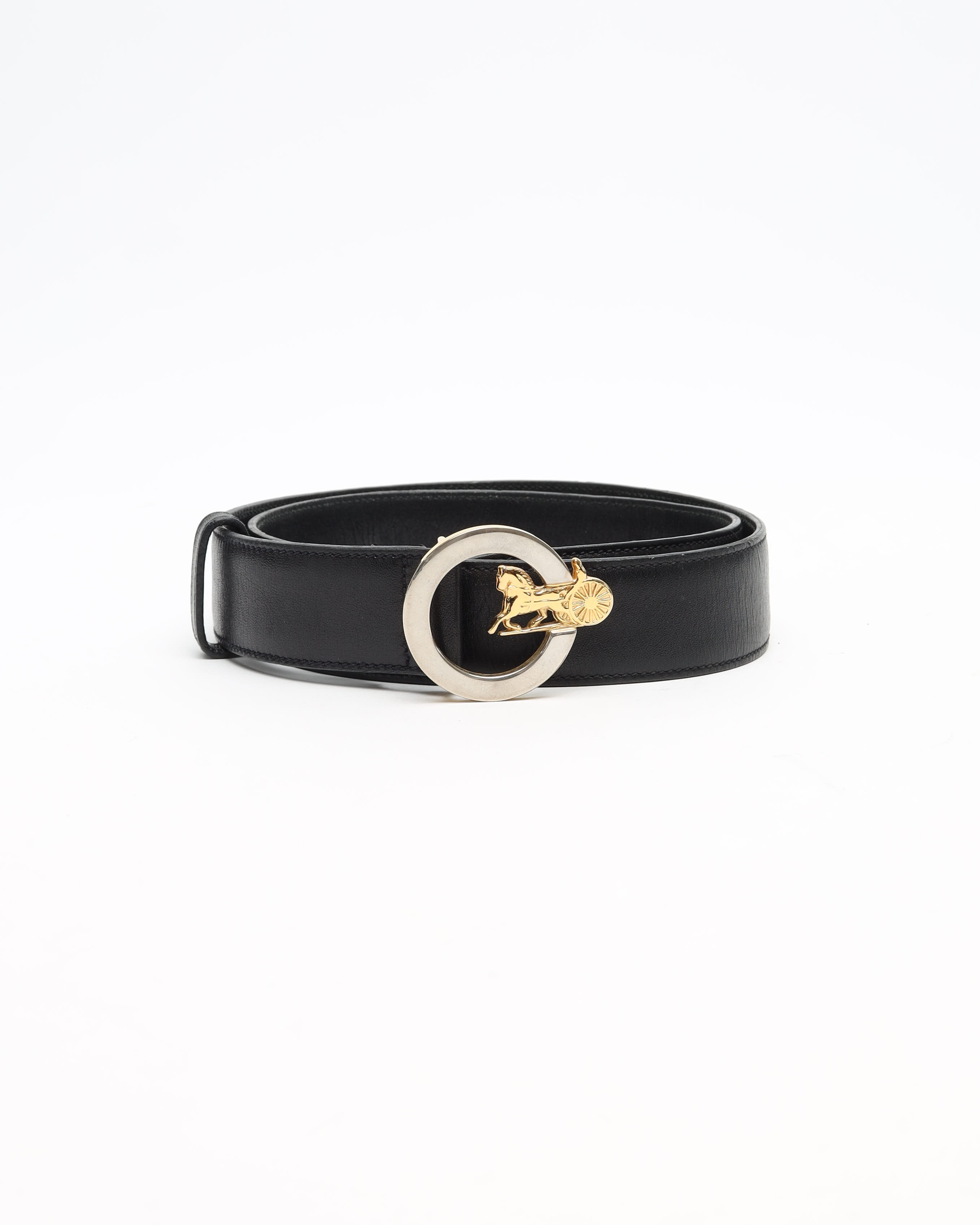 Celine Céline Horse Carriage Leather Belt