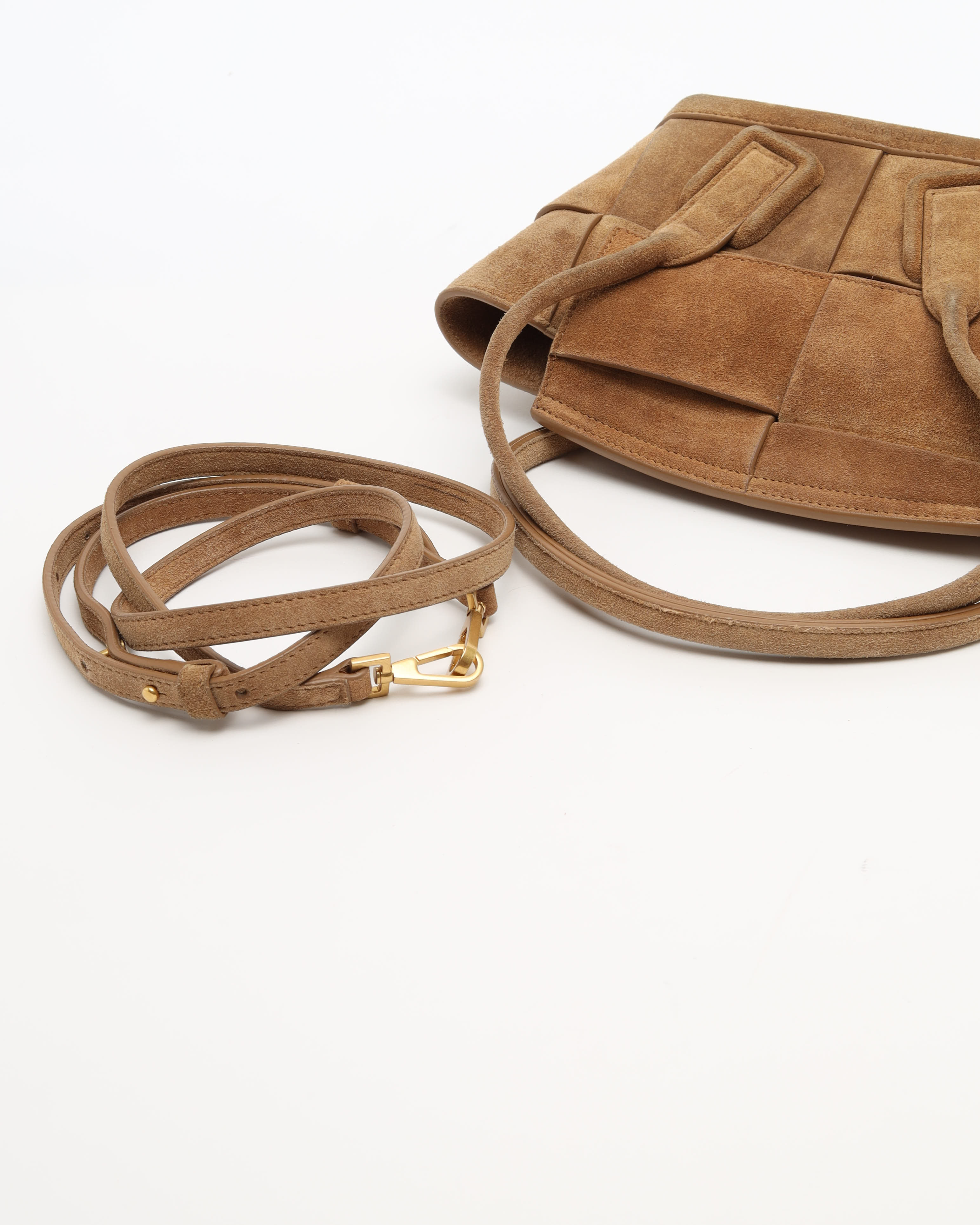 Bottega Veneta Mini Intrecciato Arco Bag