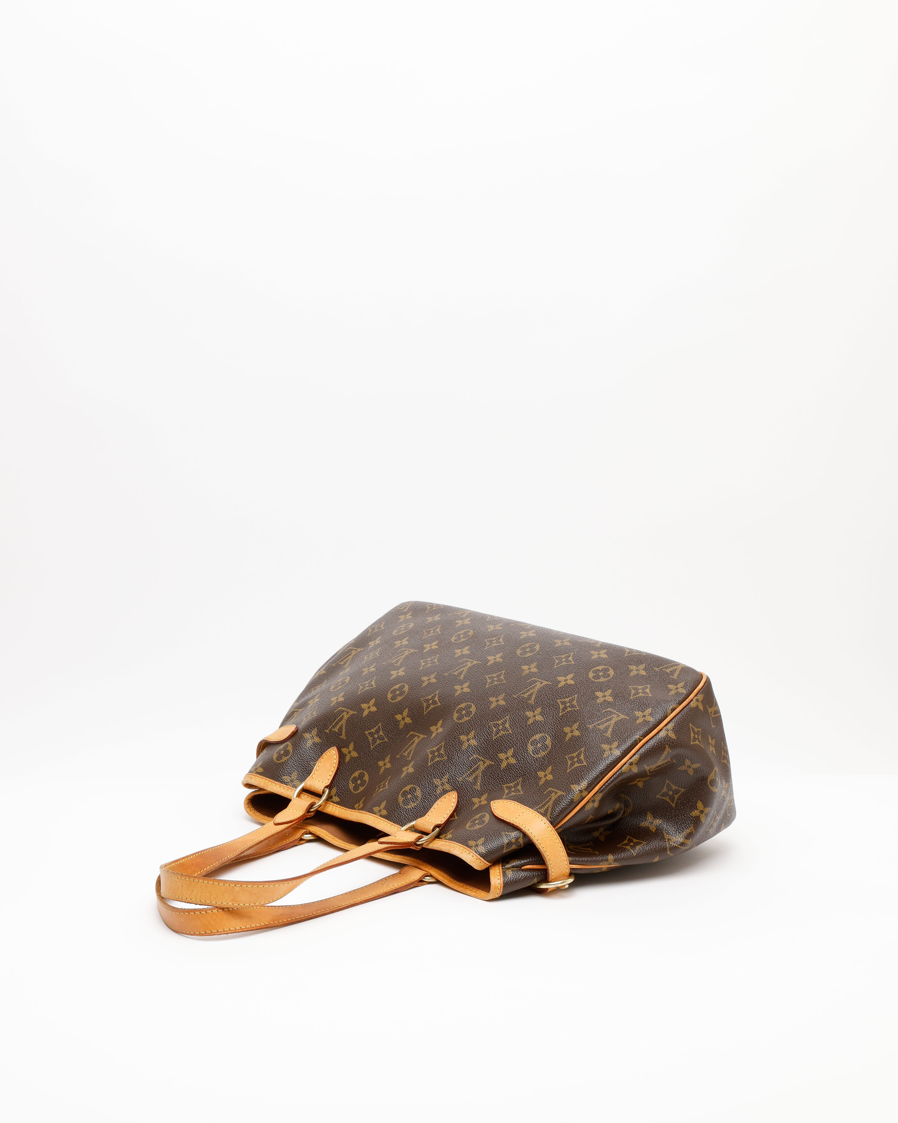 Pre-owned Louis Vuitton Batignolles Horizontal Tote Bag In Brown