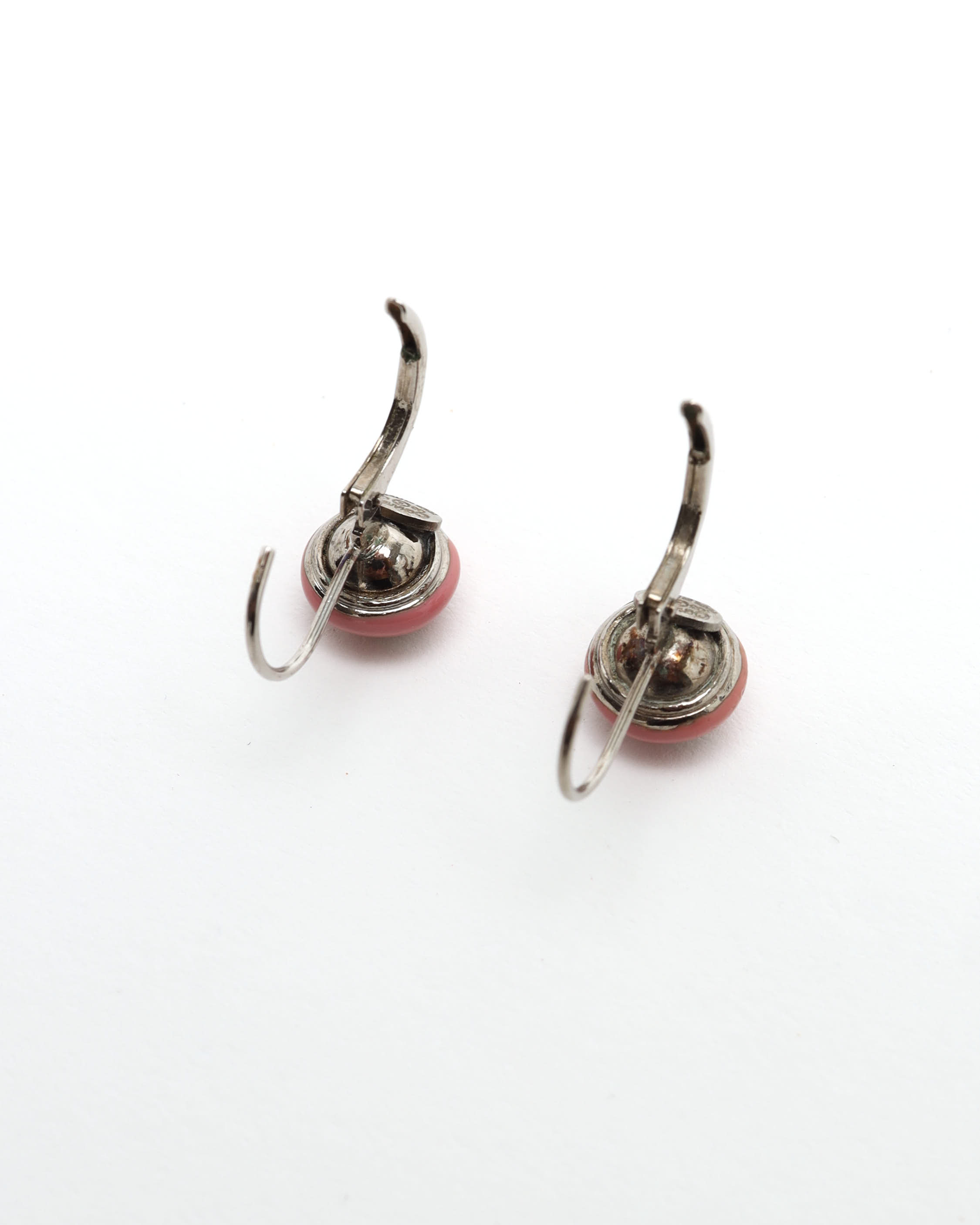 Pre-owned Chanel Coco Mark Earrings