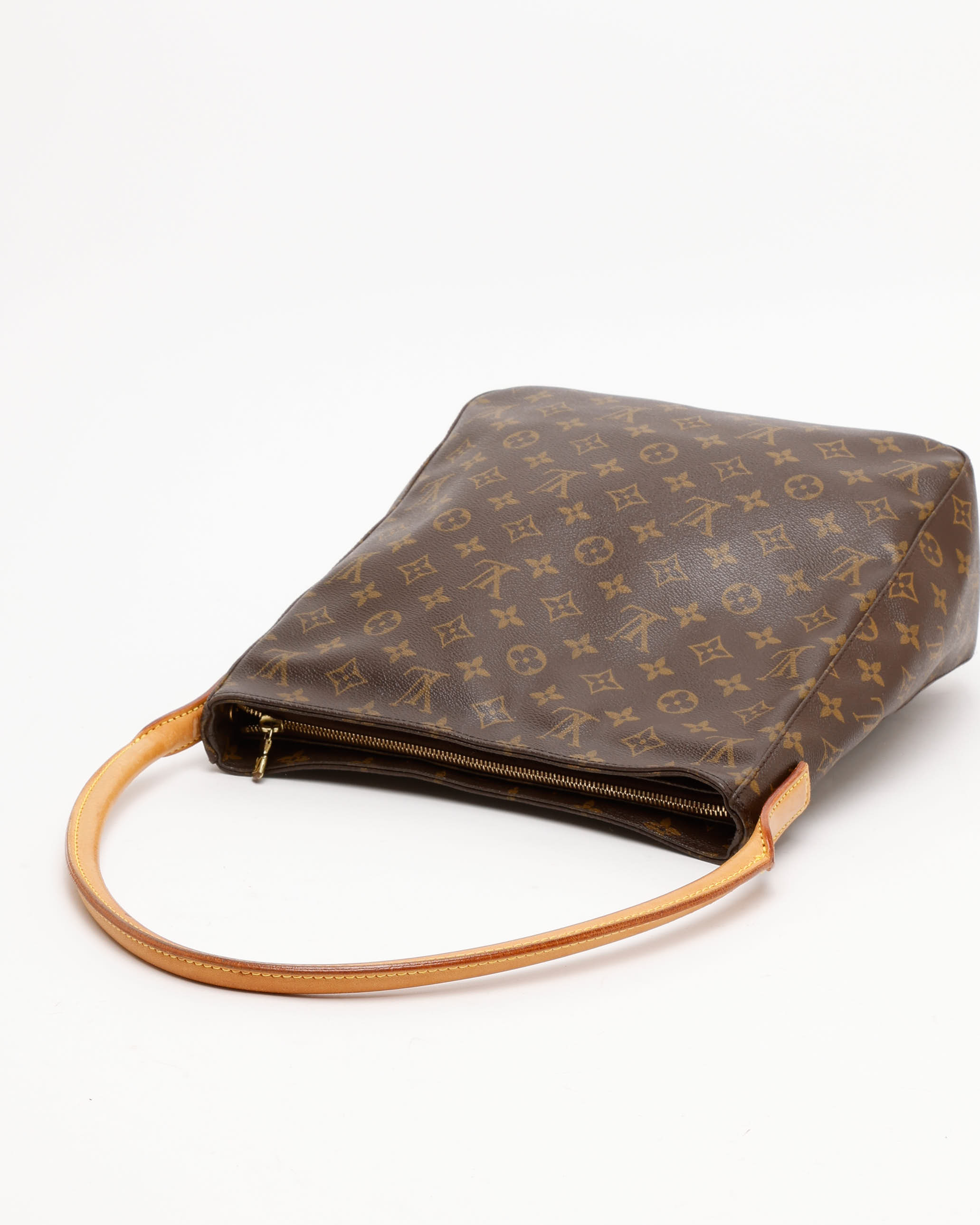Pre-owned Louis Vuitton Monogram Looping Gm Shoulder Bag