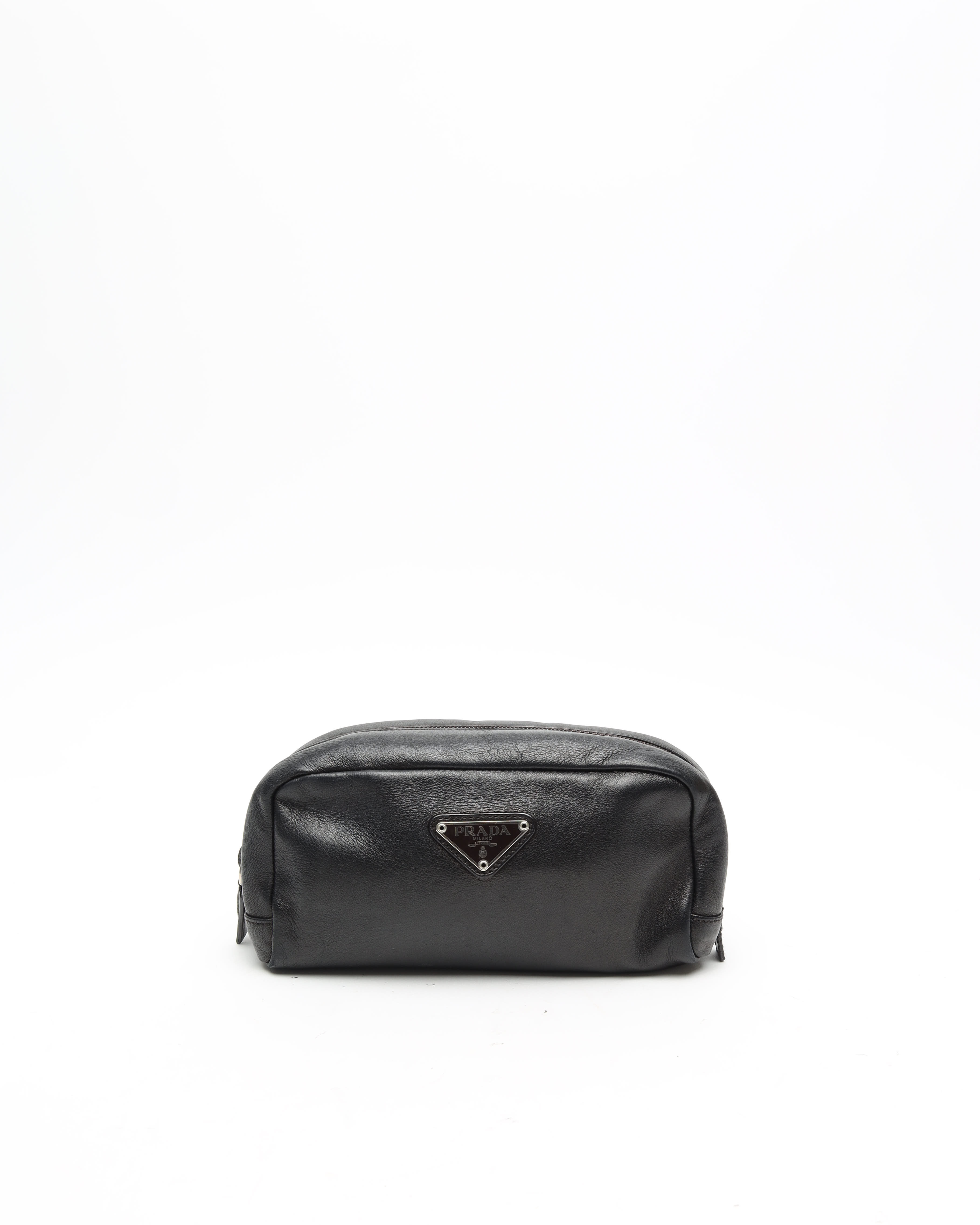 PRADA Leather Toiletry Bag