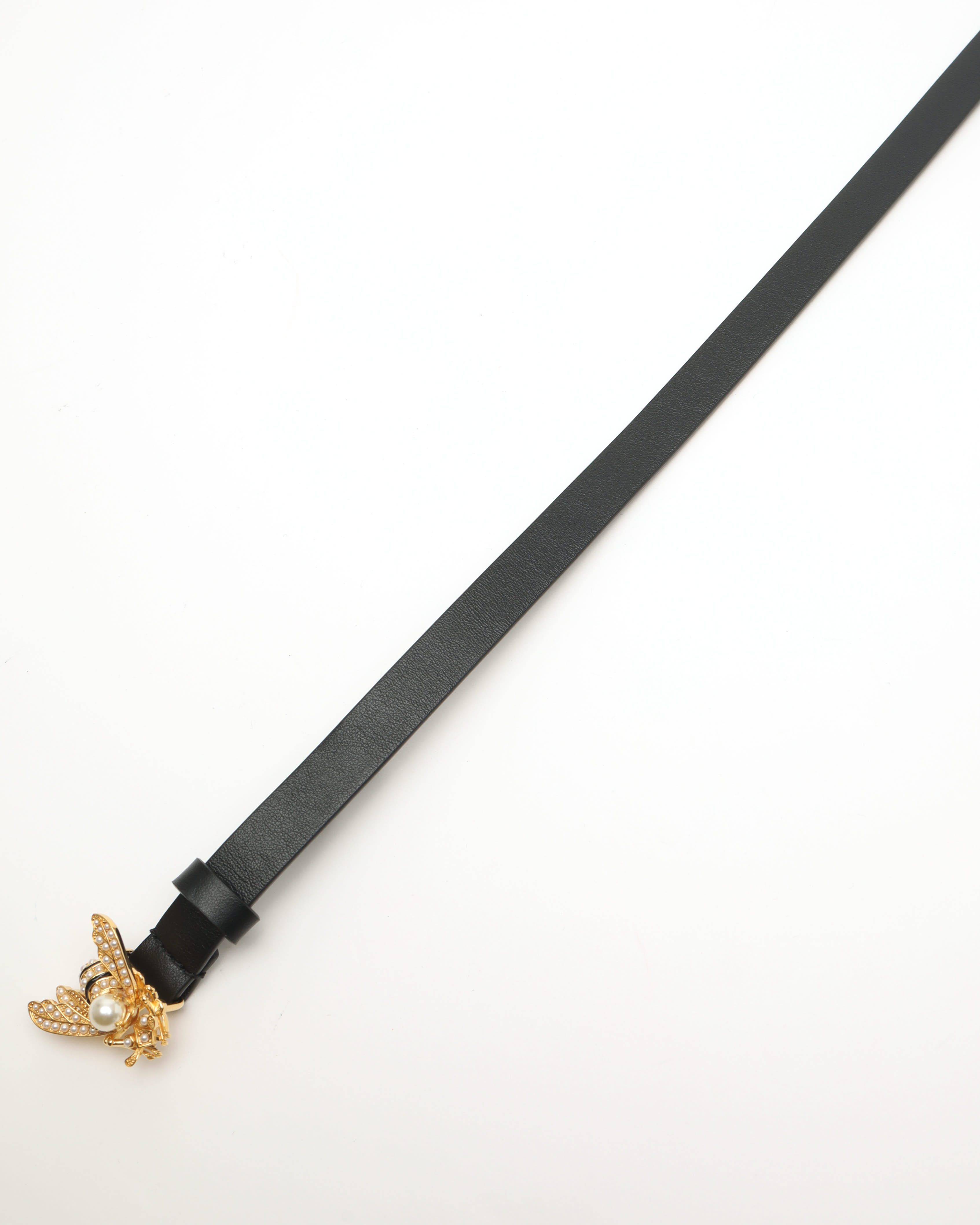 Dior Christian  Bee Leather Belt