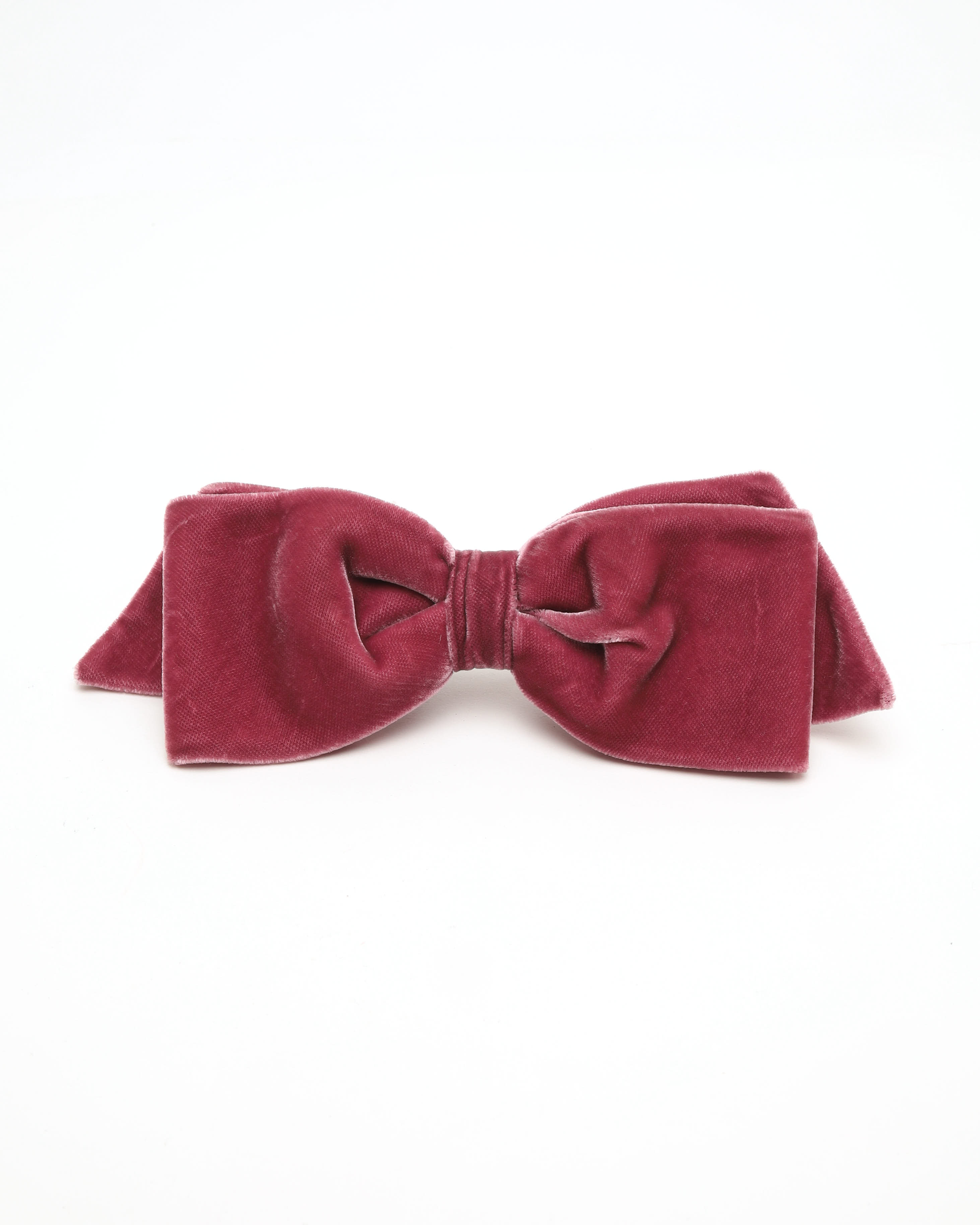 Pre-owned Chanel Velour Ribbon Haarspange