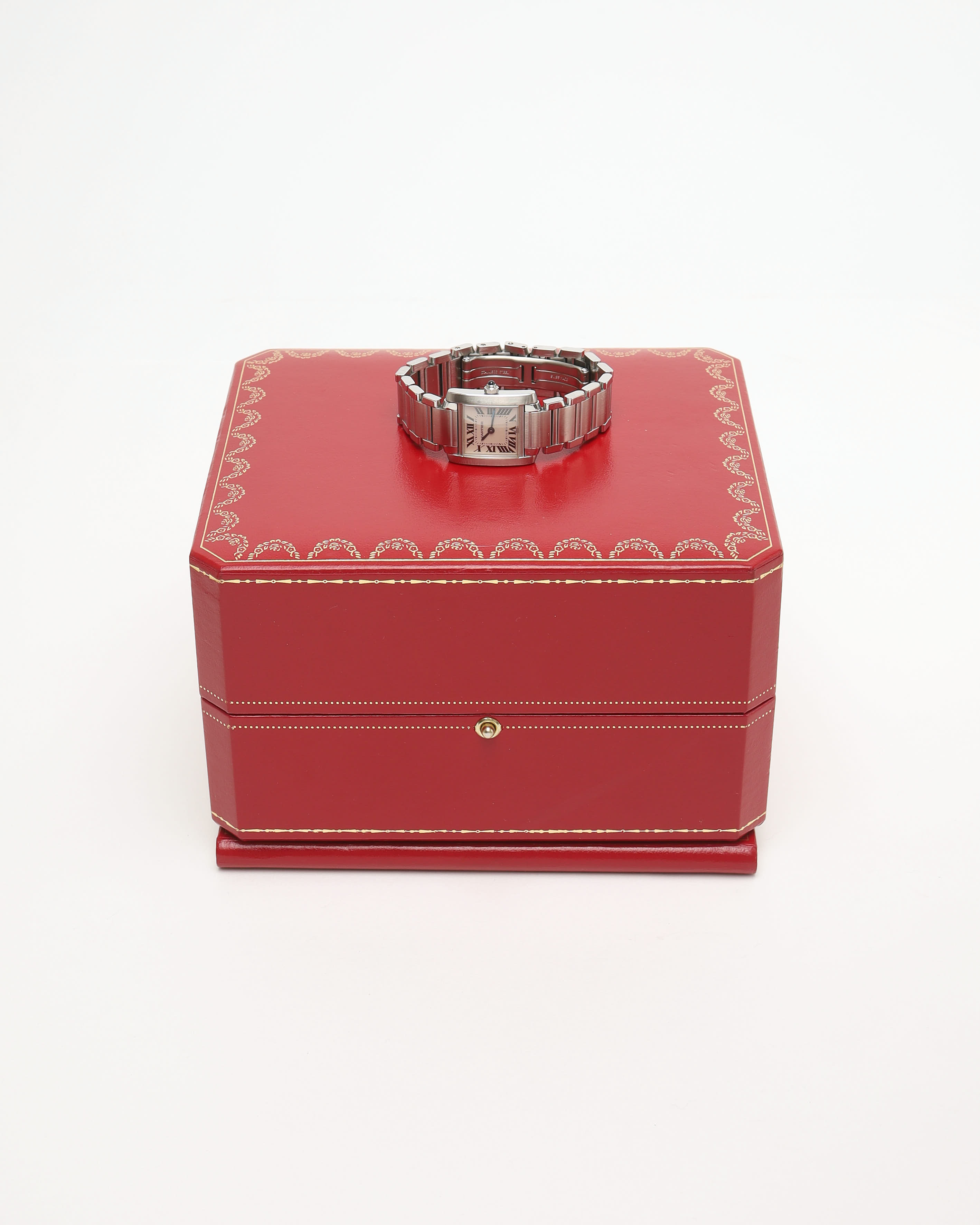 Cartier Tank Francaise 20mm Ref 2300 Full Set Watch