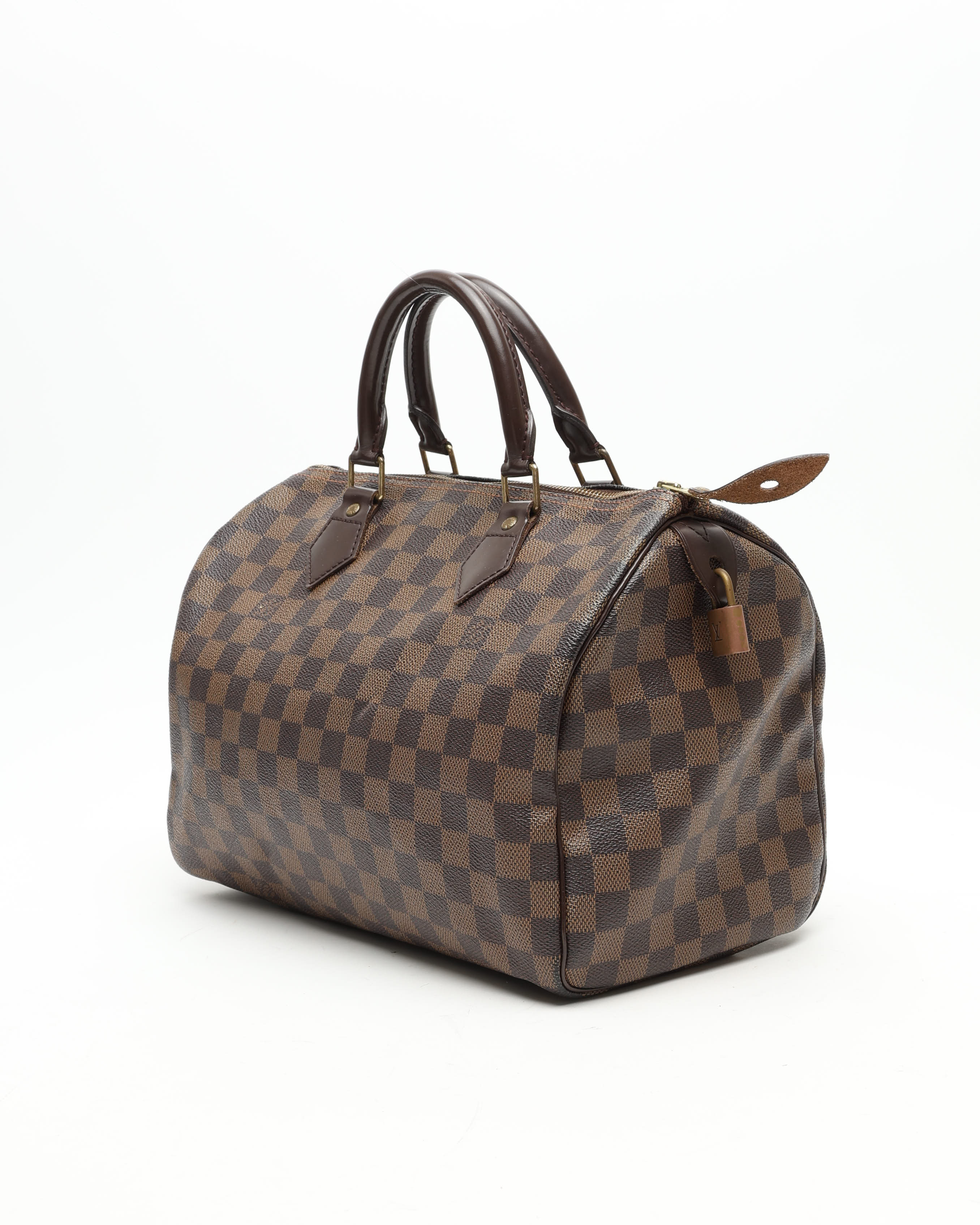 Pre-owned Louis Vuitton Damier Ebene Speedy 30 Bag
