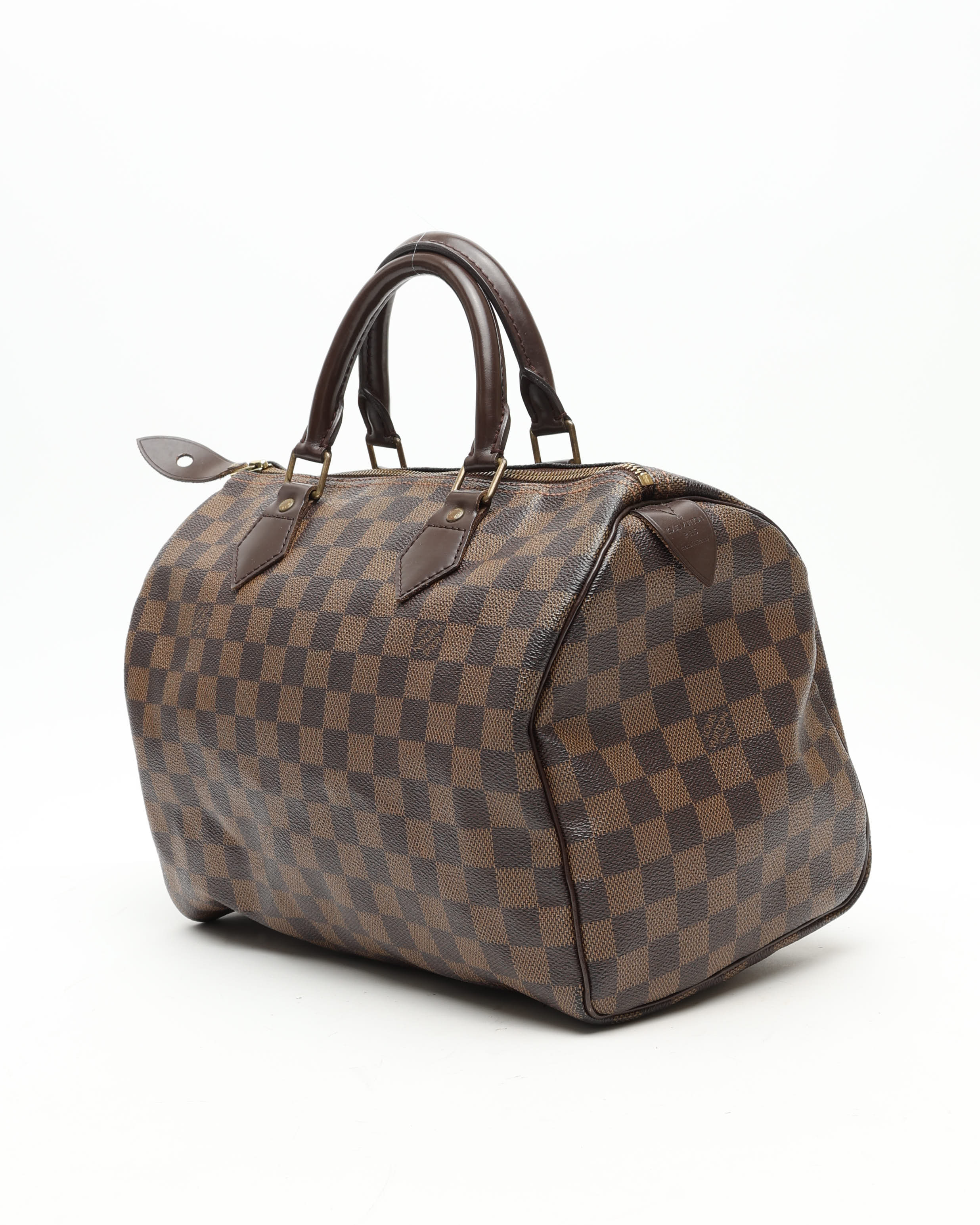Pre-owned Louis Vuitton Damier Ebene Speedy 30 Bag