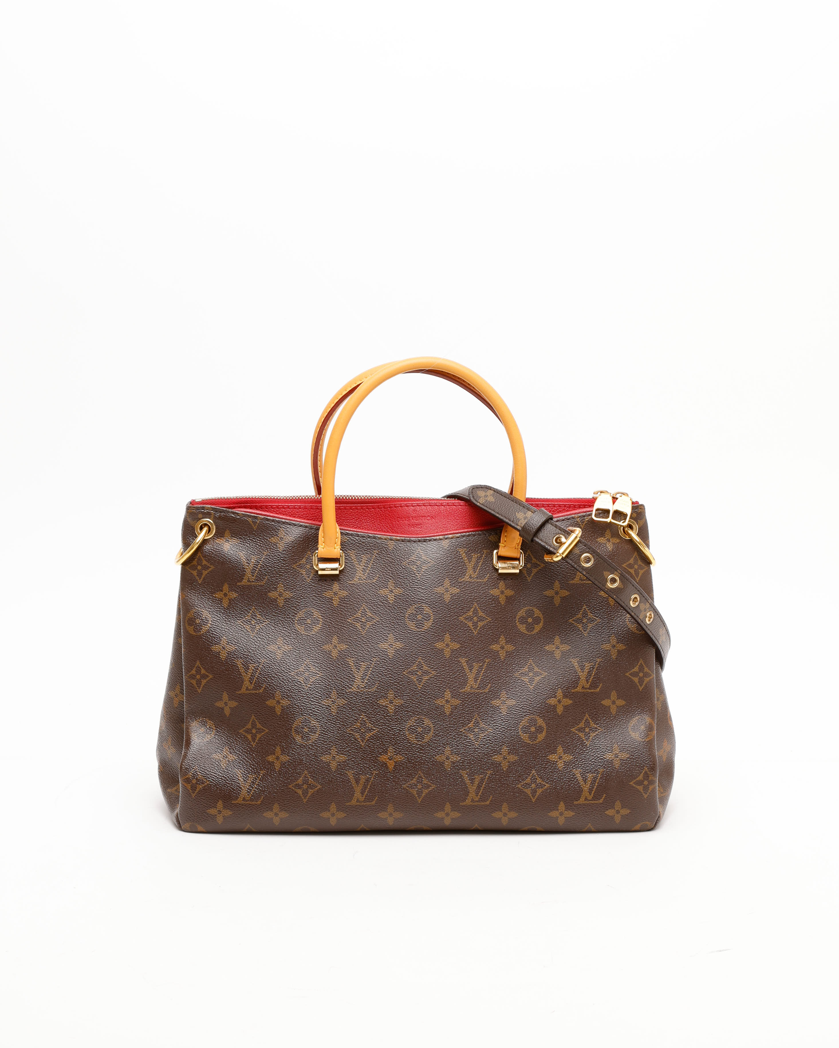 LOUIS VUITTON Monogram Pallas MM Bag
