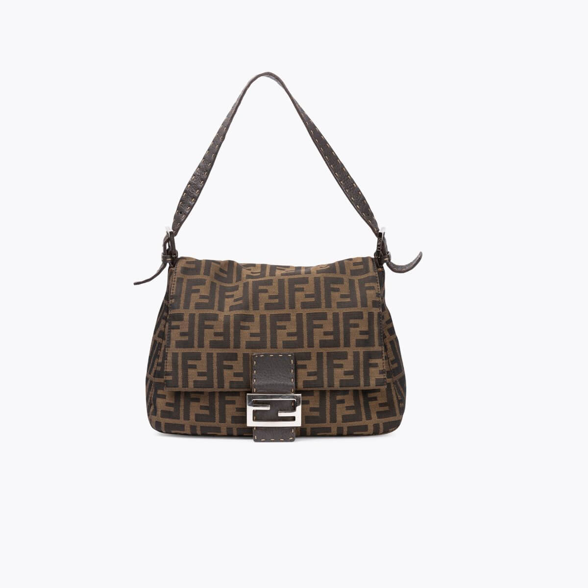 FENDI Zucca Mama Baguette Bag