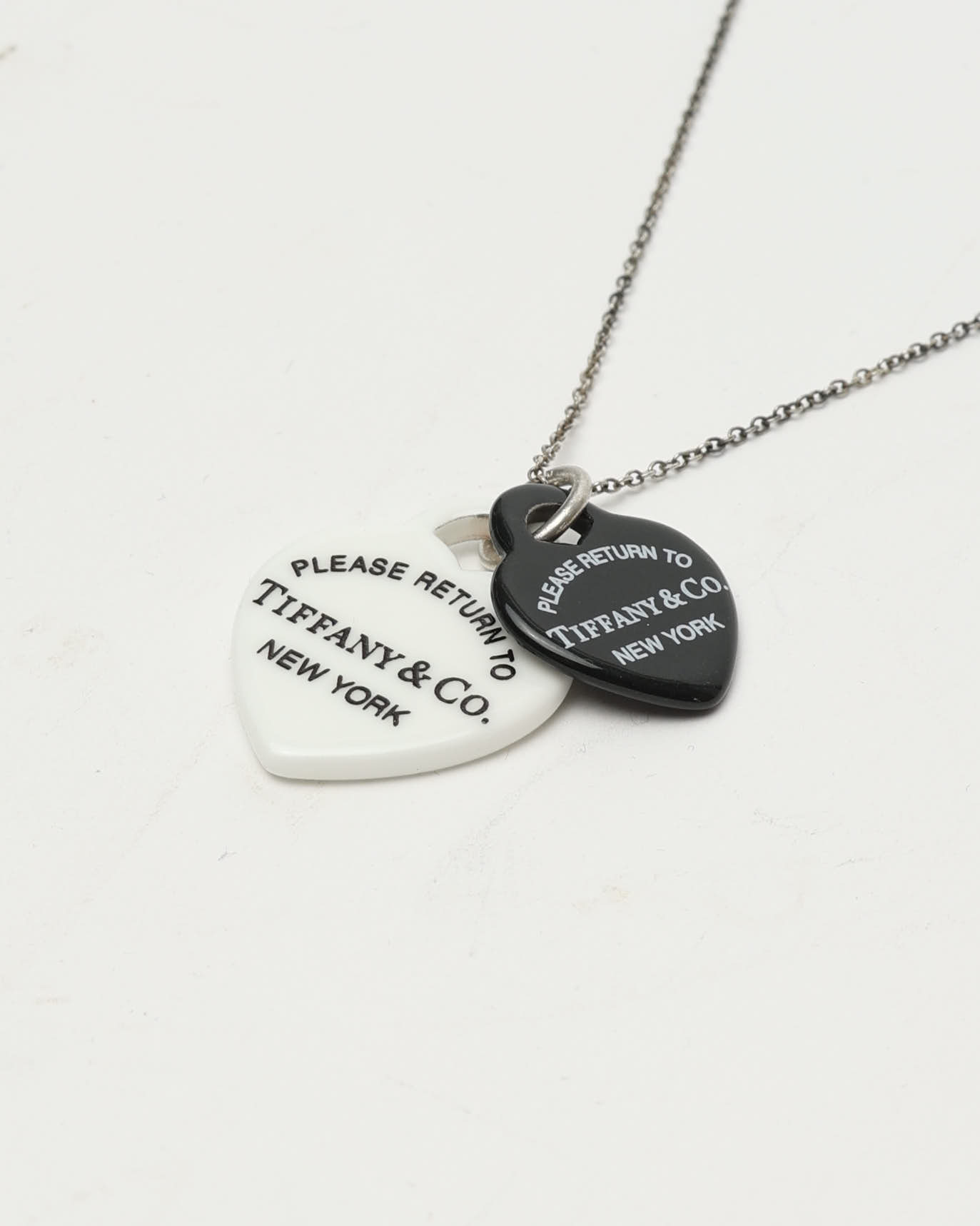 Tiffany & Co Return To Tiffany Doppelherz-anhänger Halskette