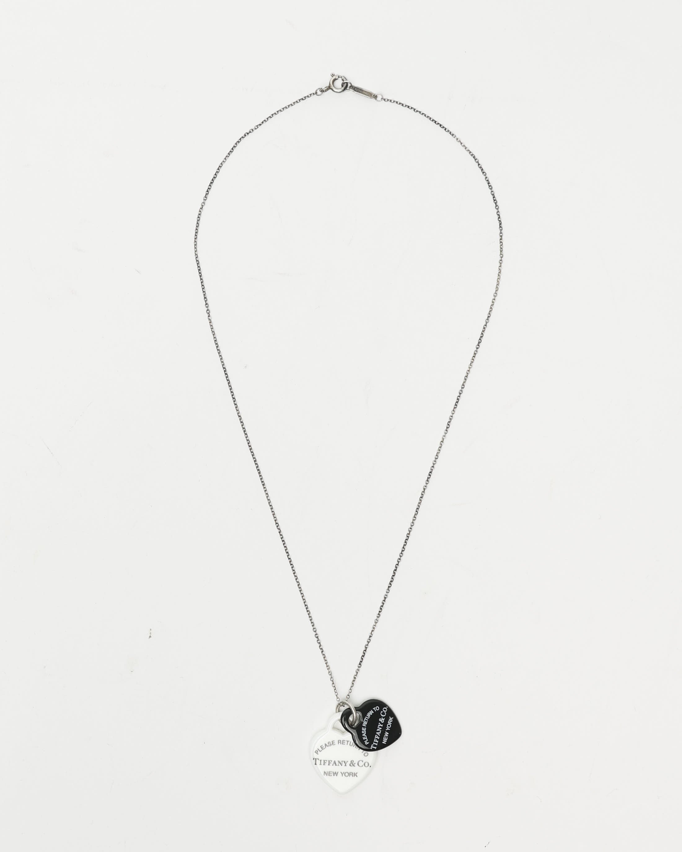 Tiffany & Co Return To Tiffany Doppelherz-anhänger Halskette