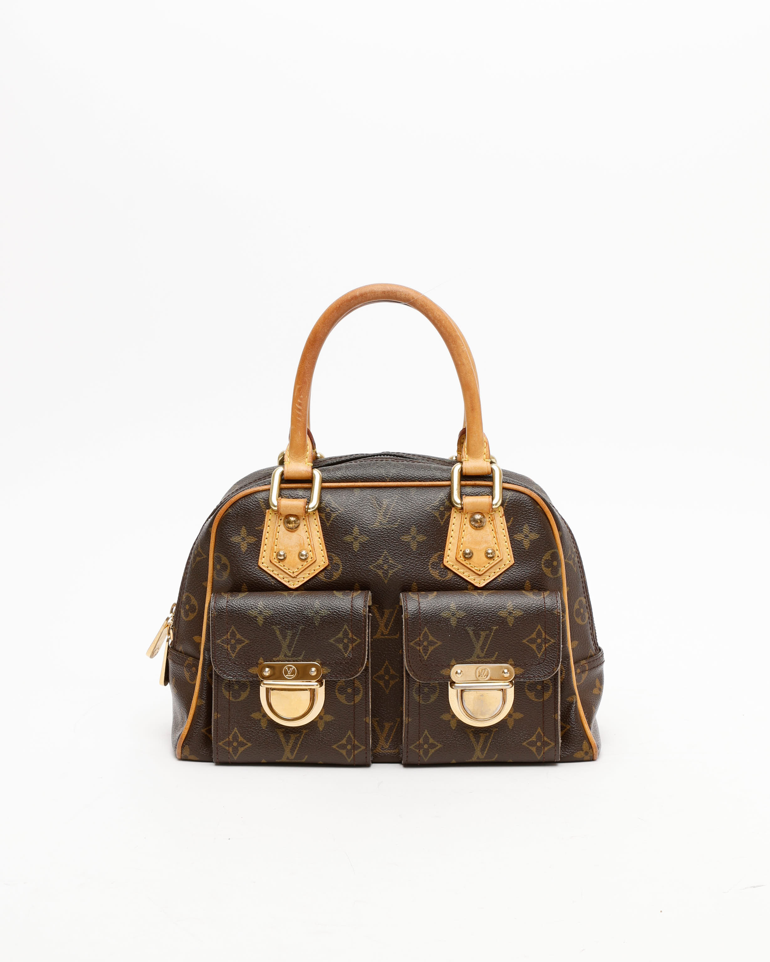 Pre-owned Louis Vuitton Monogram Manhattan Pm Bag