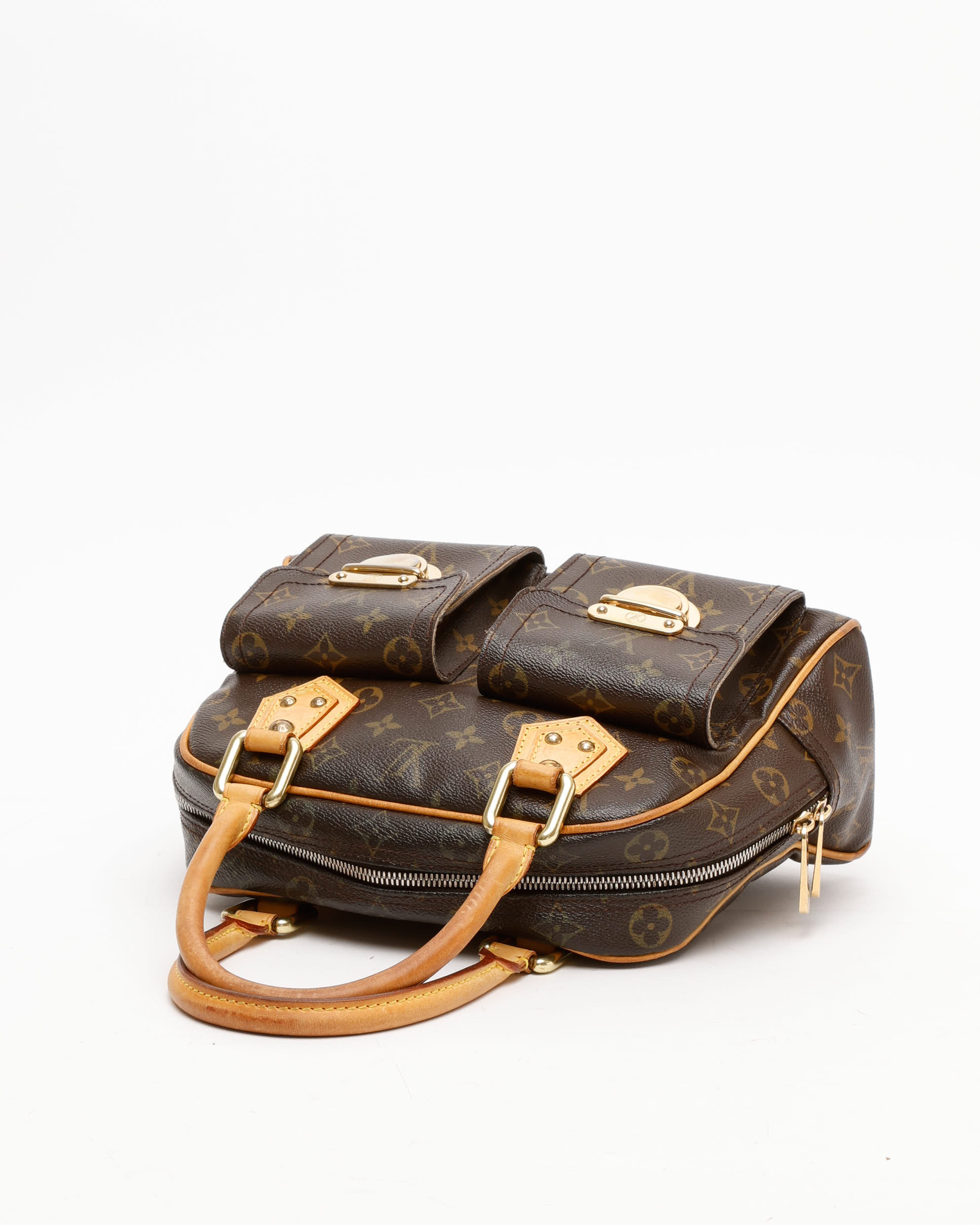 Pre-owned Louis Vuitton Monogram Manhattan Pm Bag