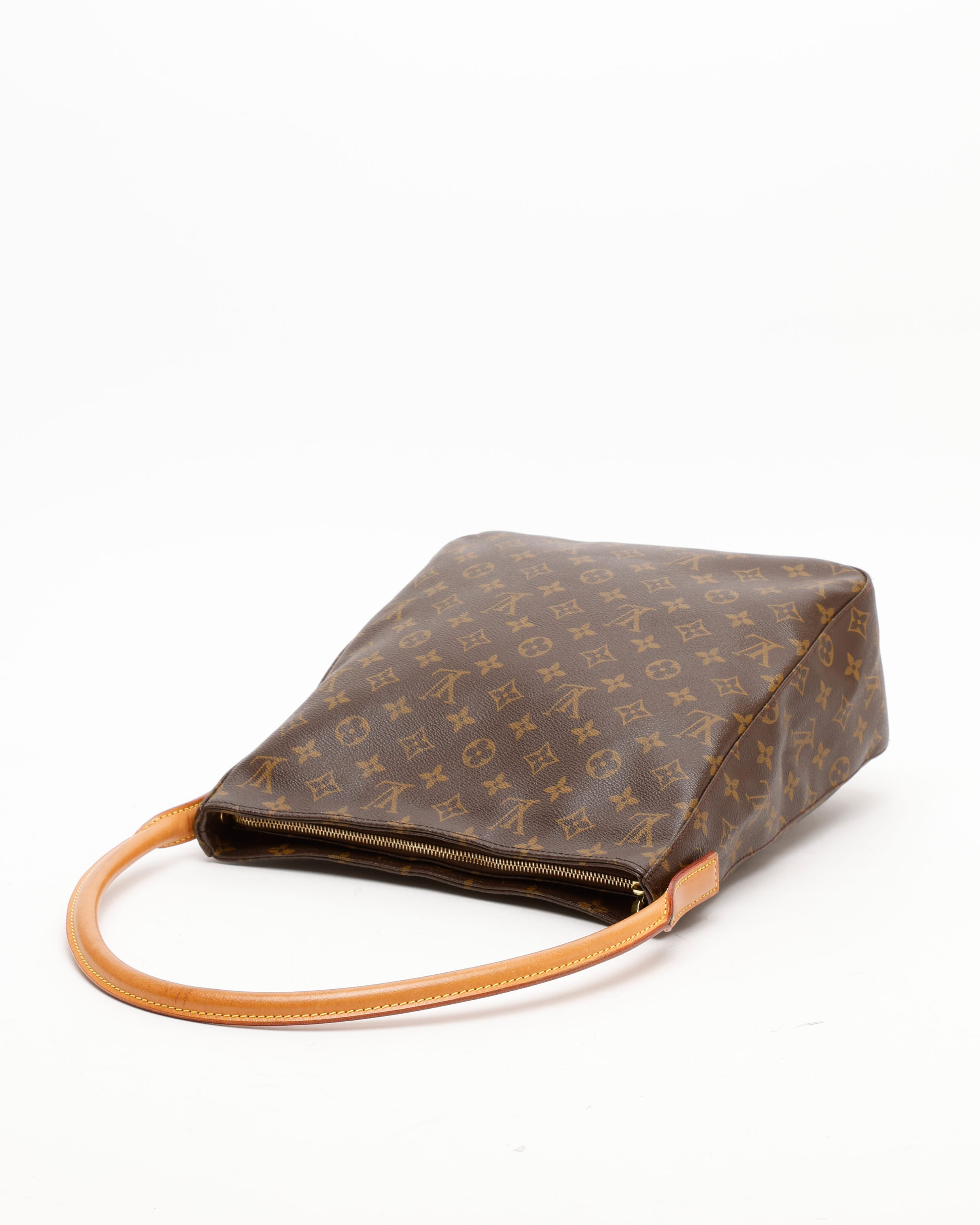 Pre-owned Louis Vuitton Monogram Looping Gm Shoulder Bag