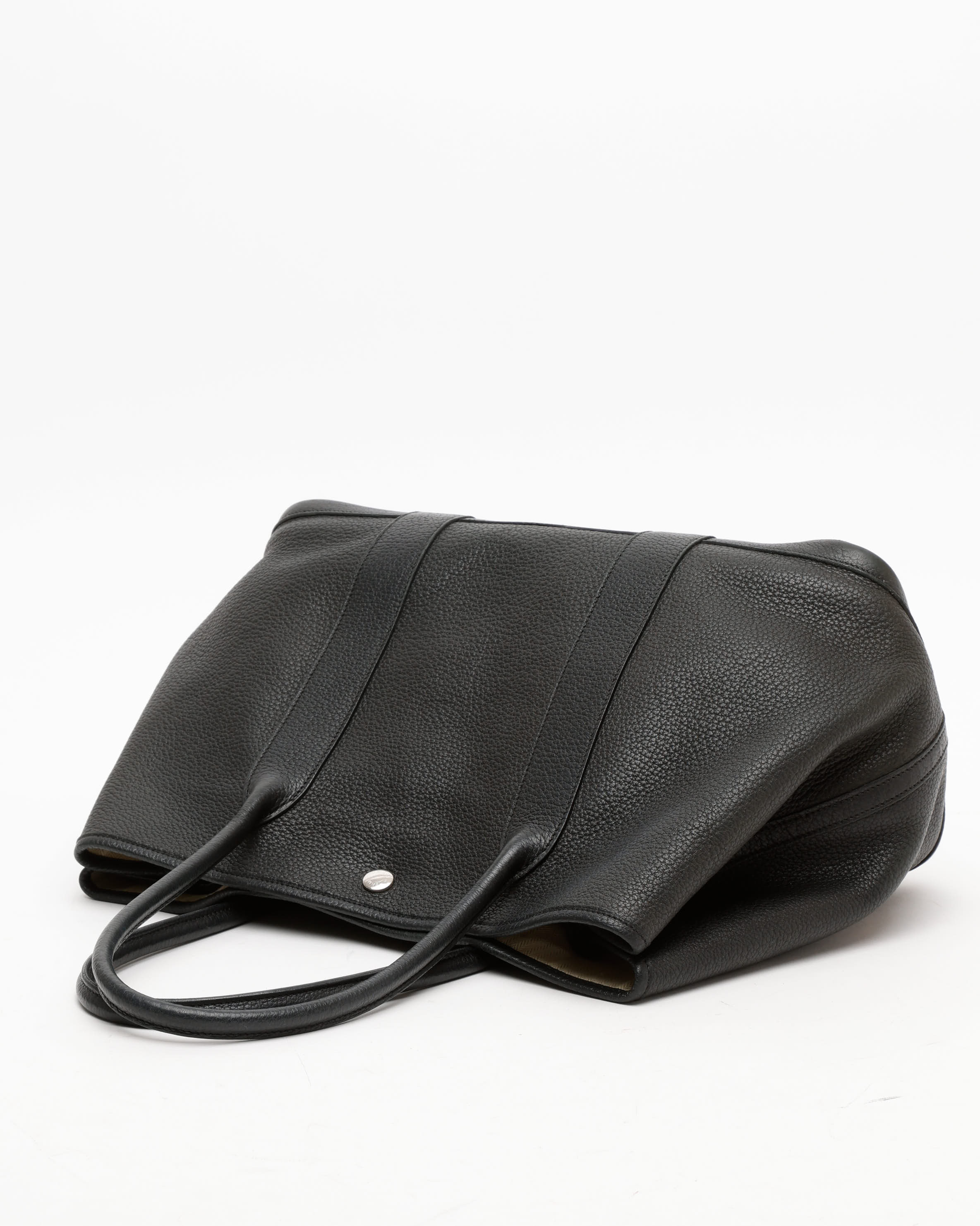 Pre-owned Hermes Hermès Negonda Garden Party 36 Tote Bag In Black