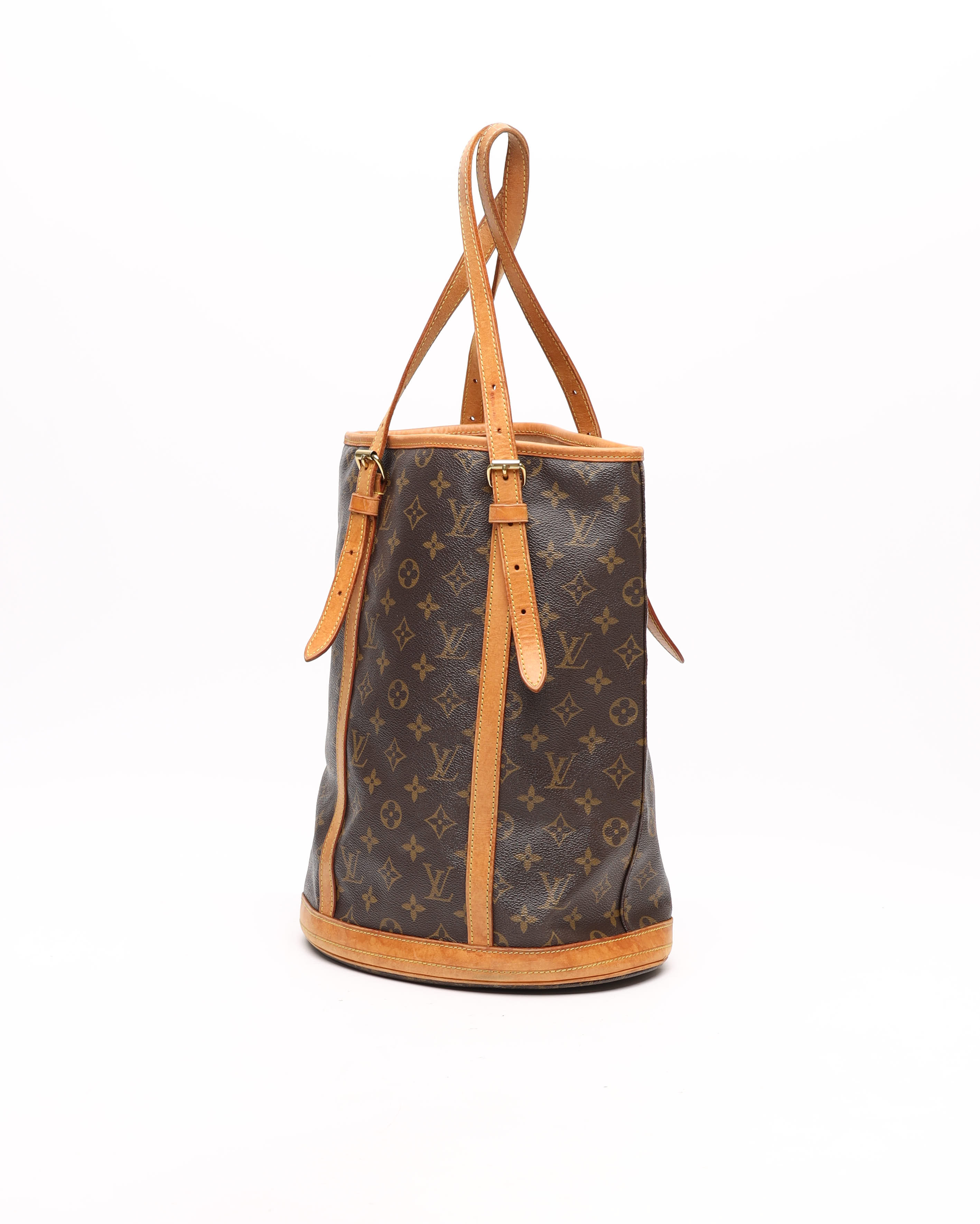 Pre-owned Louis Vuitton Monogram Bucket Gm Bag