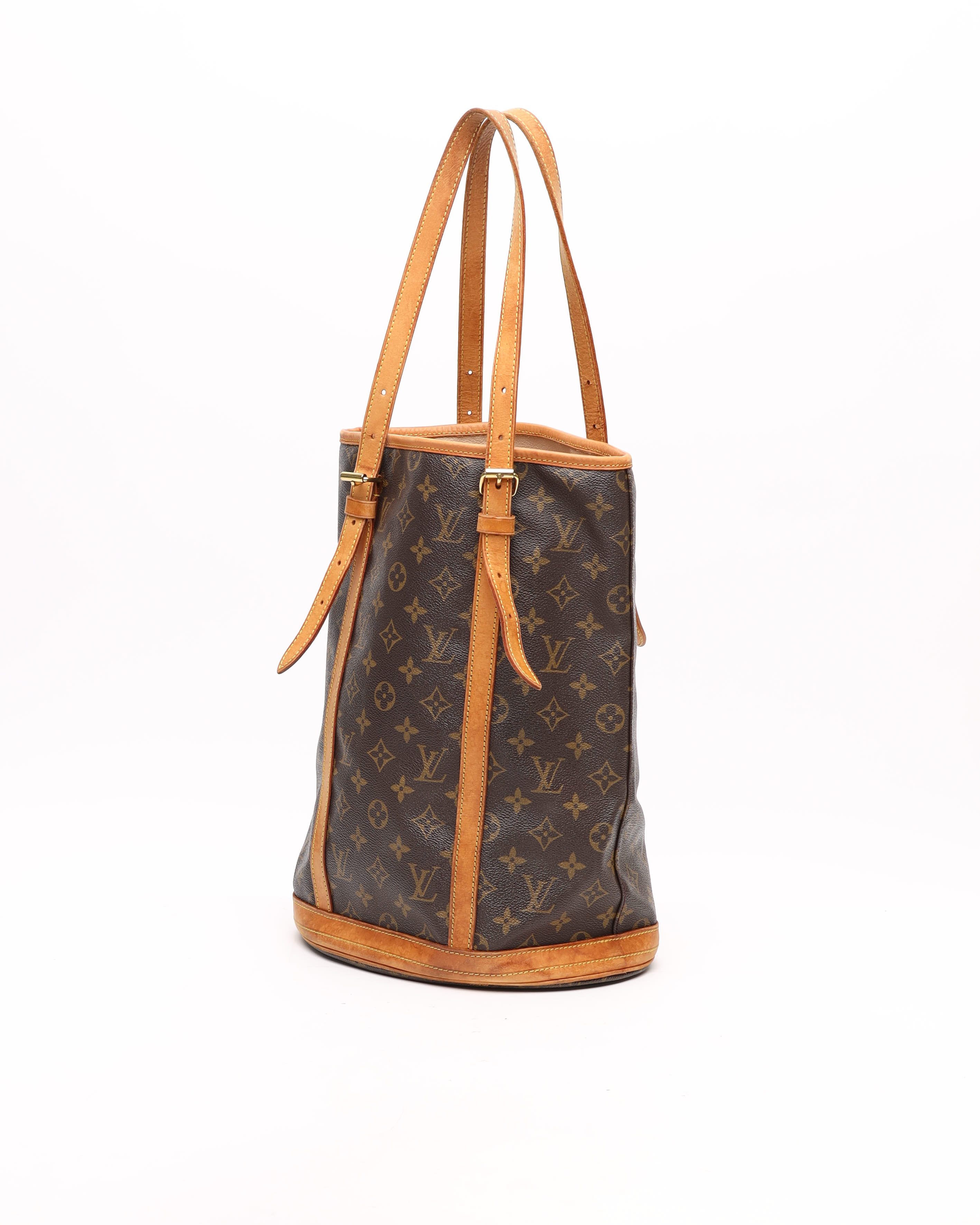 Pre-owned Louis Vuitton Monogram Bucket Gm Bag