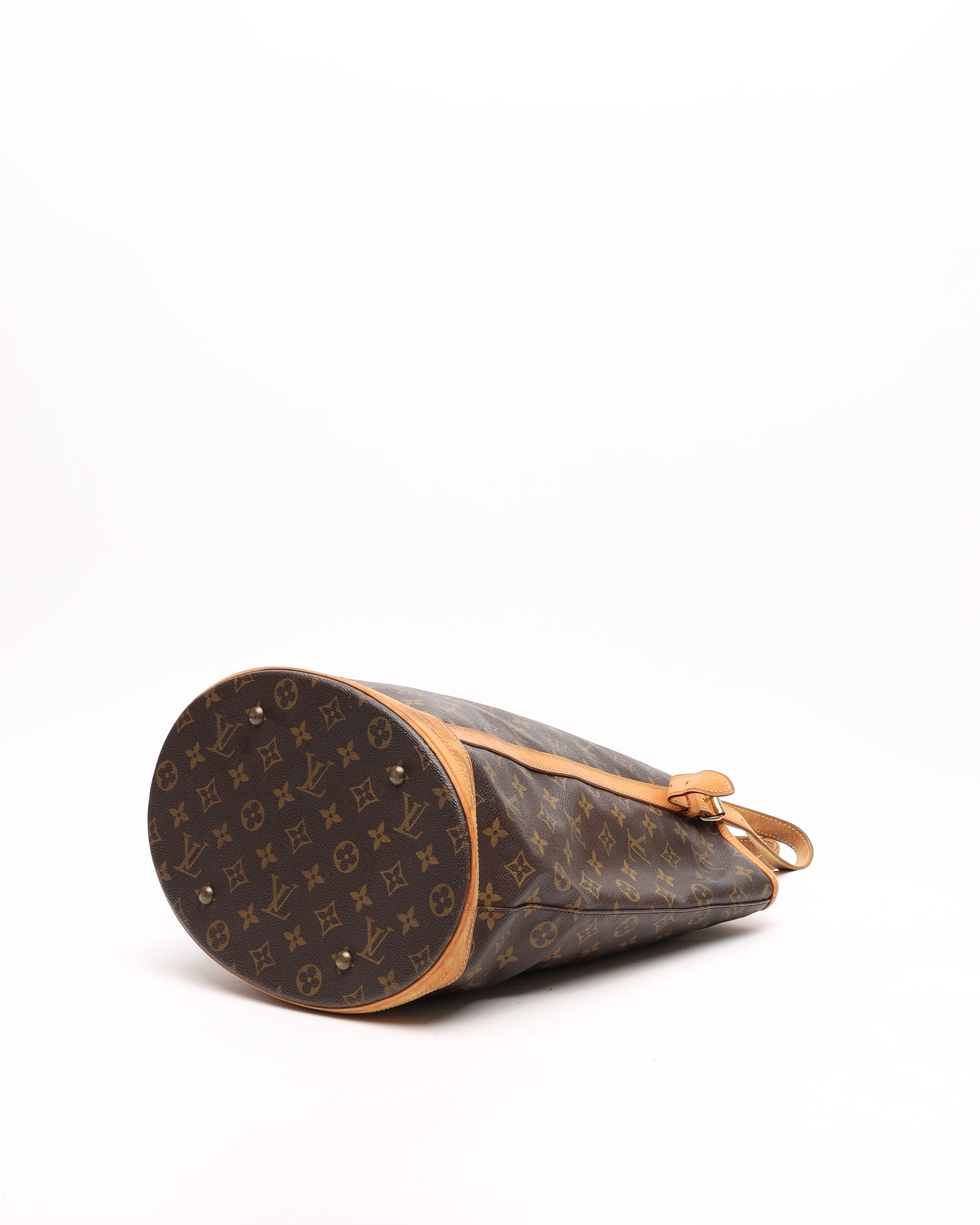Pre-owned Louis Vuitton Monogram Bucket Gm Bag