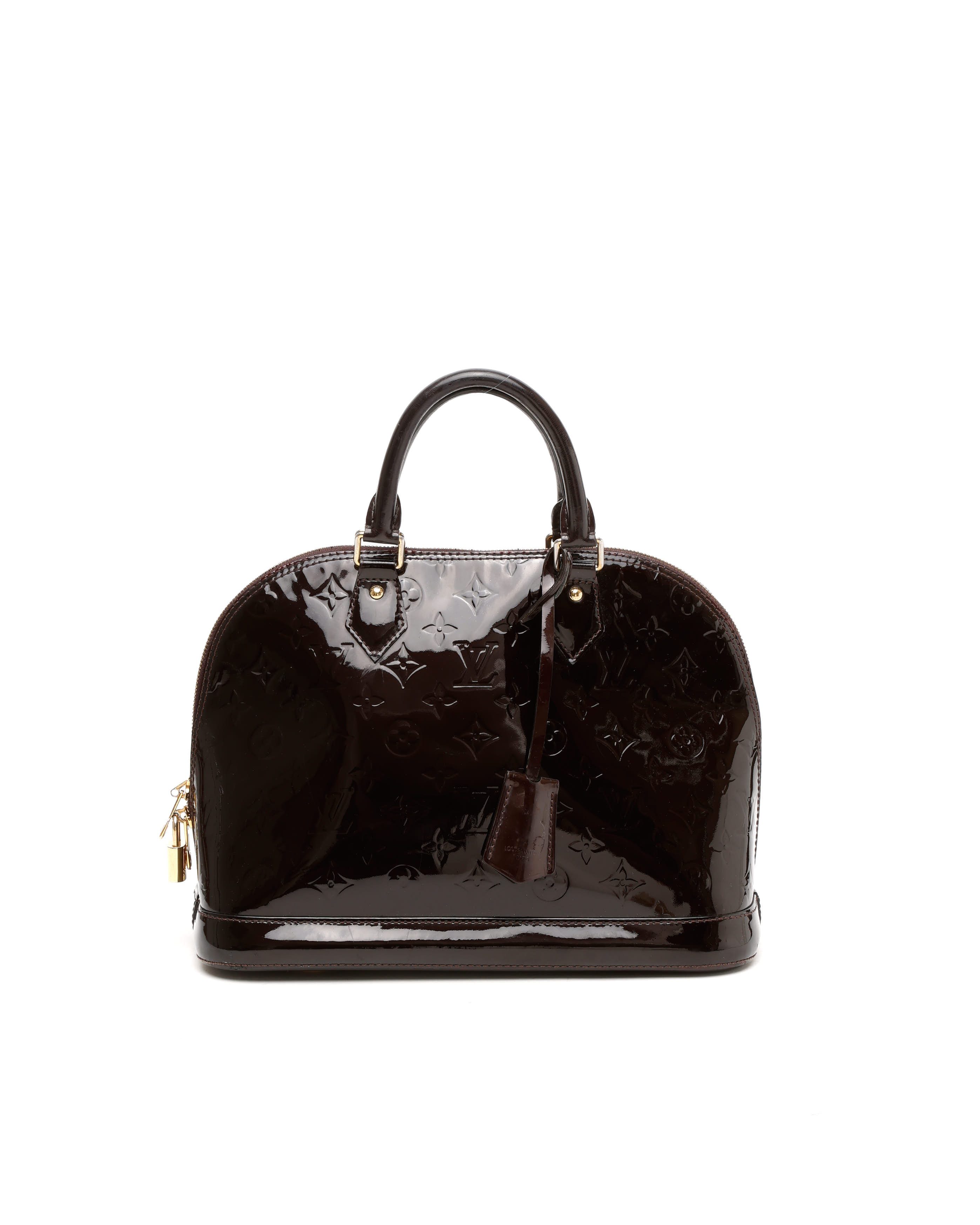 LOUIS VUITTON Vernis Alma PM Bag