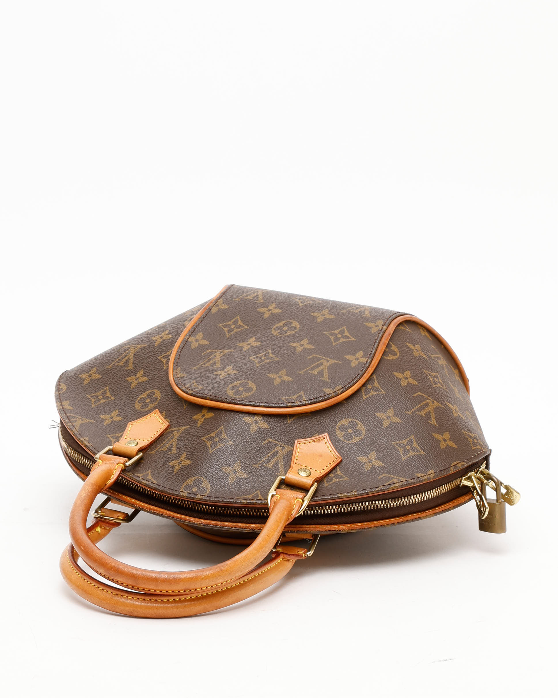 Pre-owned Louis Vuitton Monogram Ellipse Pm Bag In Brown
