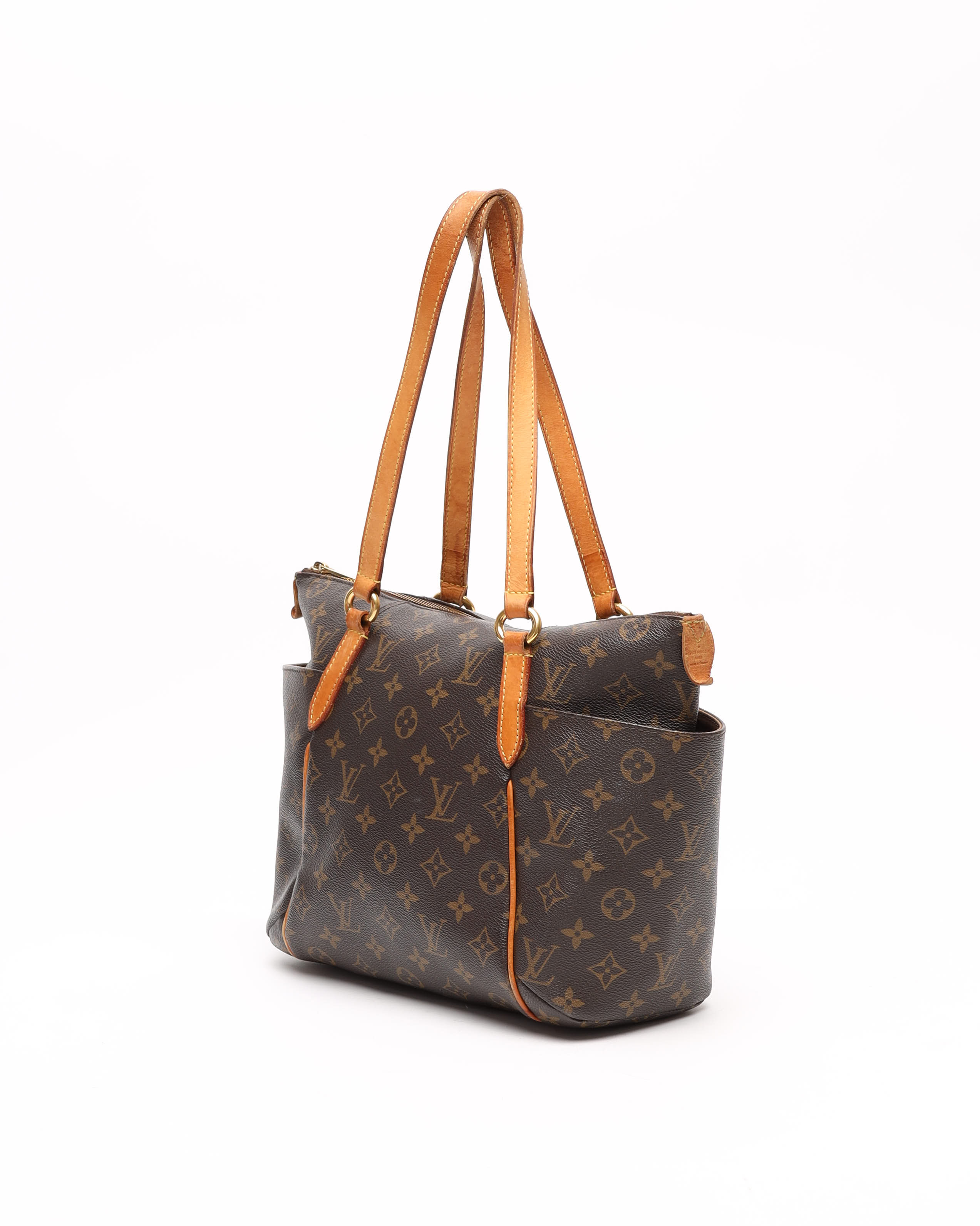 Pre-owned Louis Vuitton Monogram Totally Pm Tote Bag In Brown