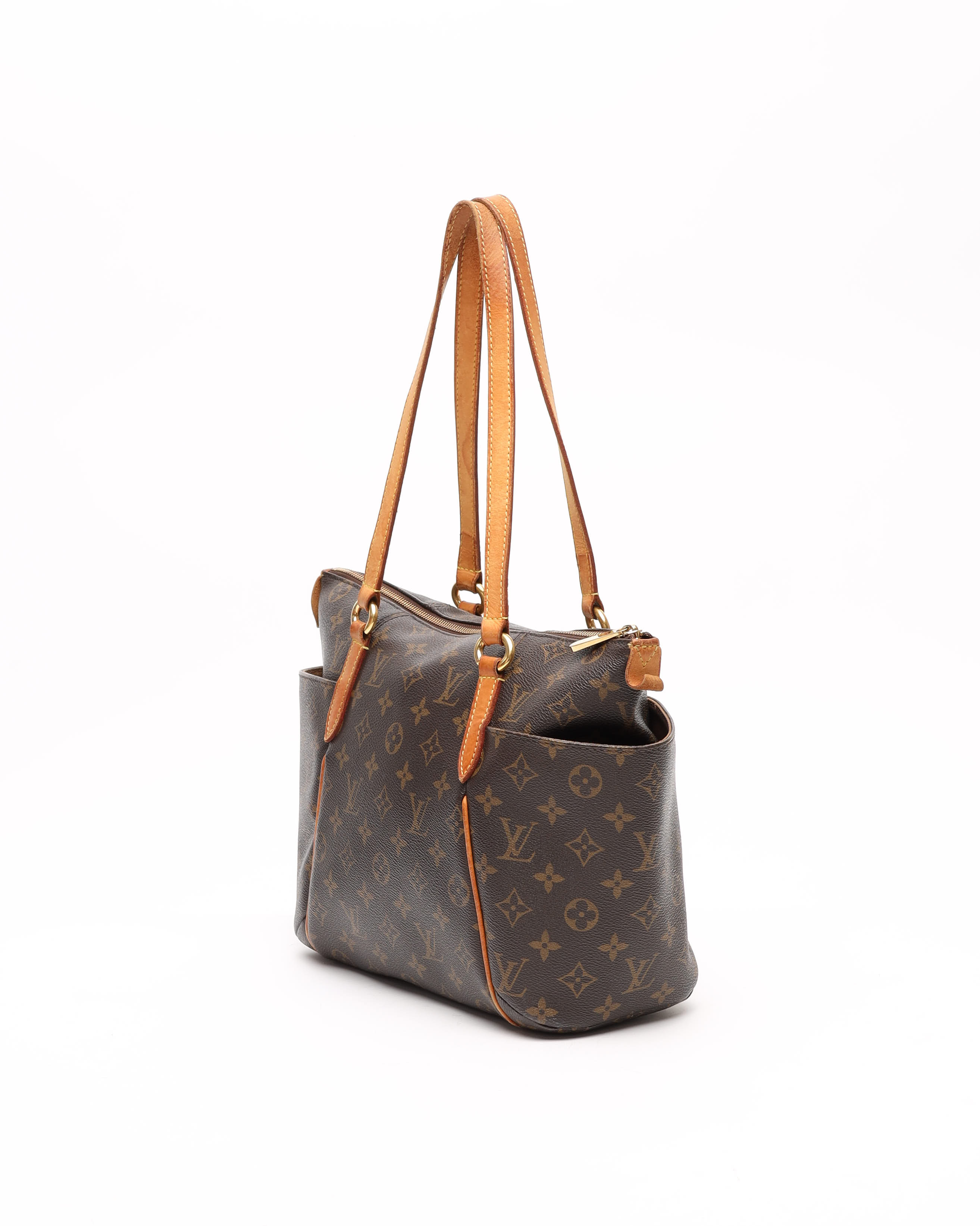 Pre-owned Louis Vuitton Monogram Totally Pm Tote Bag In Brown