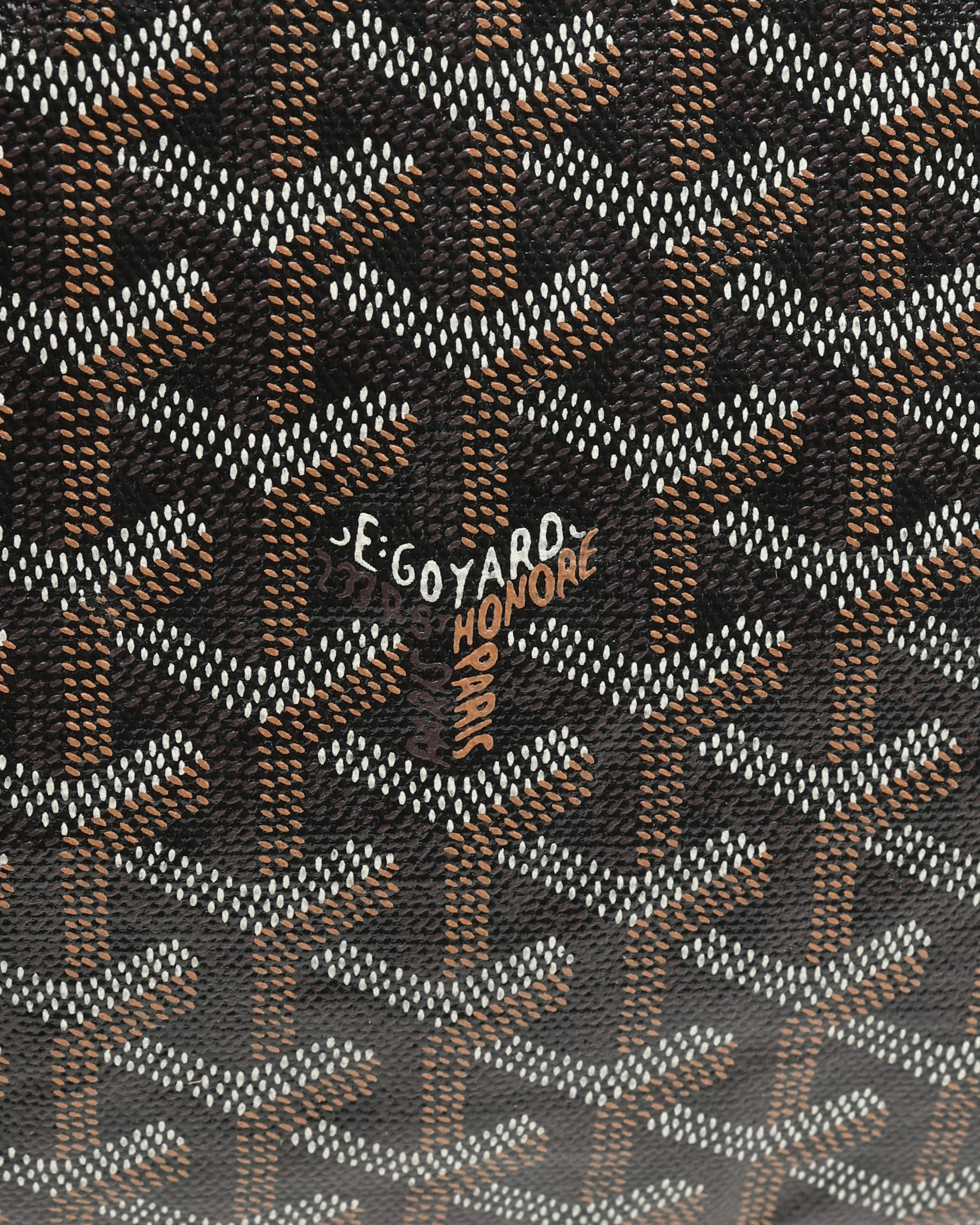 Pre-owned Goyard Saint Louis Pm Tote Bag In Black