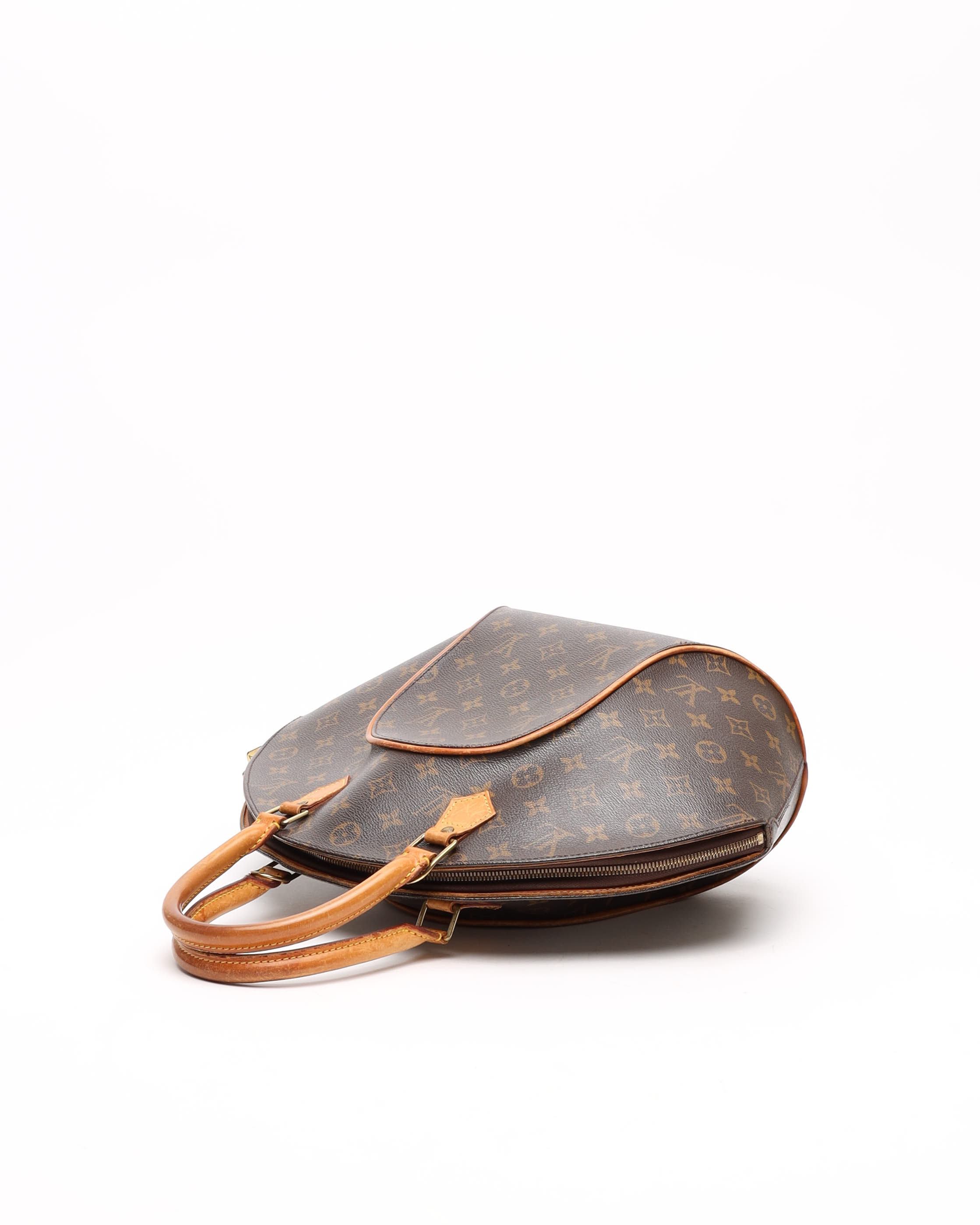 Pre-owned Louis Vuitton Monogram Ellipse Mm Bag In Brown