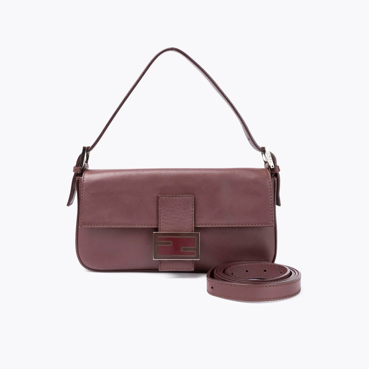 FENDI Leather Baguette Bag