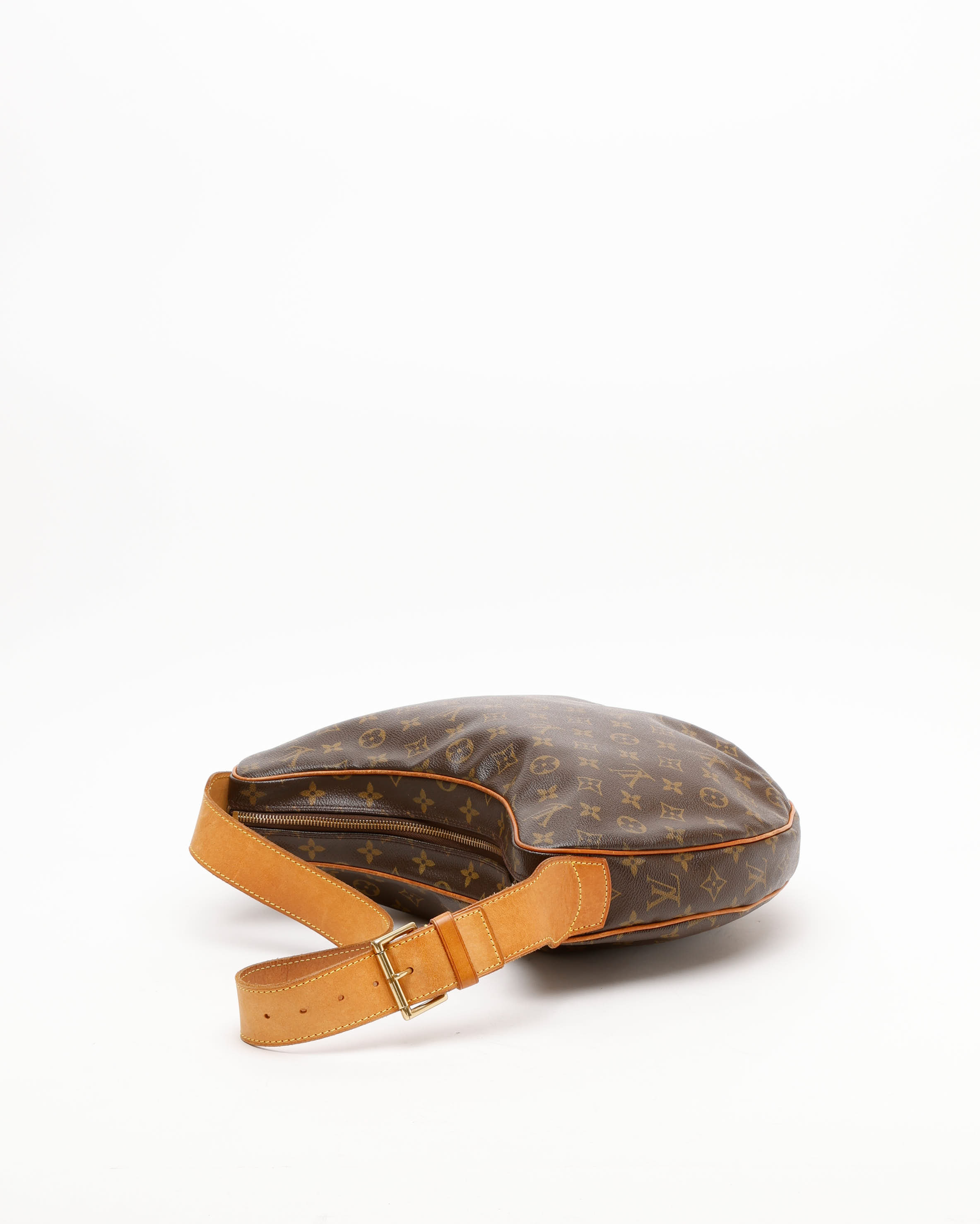 Pre-owned Louis Vuitton Monogram Croissant Gm Bag In Brown