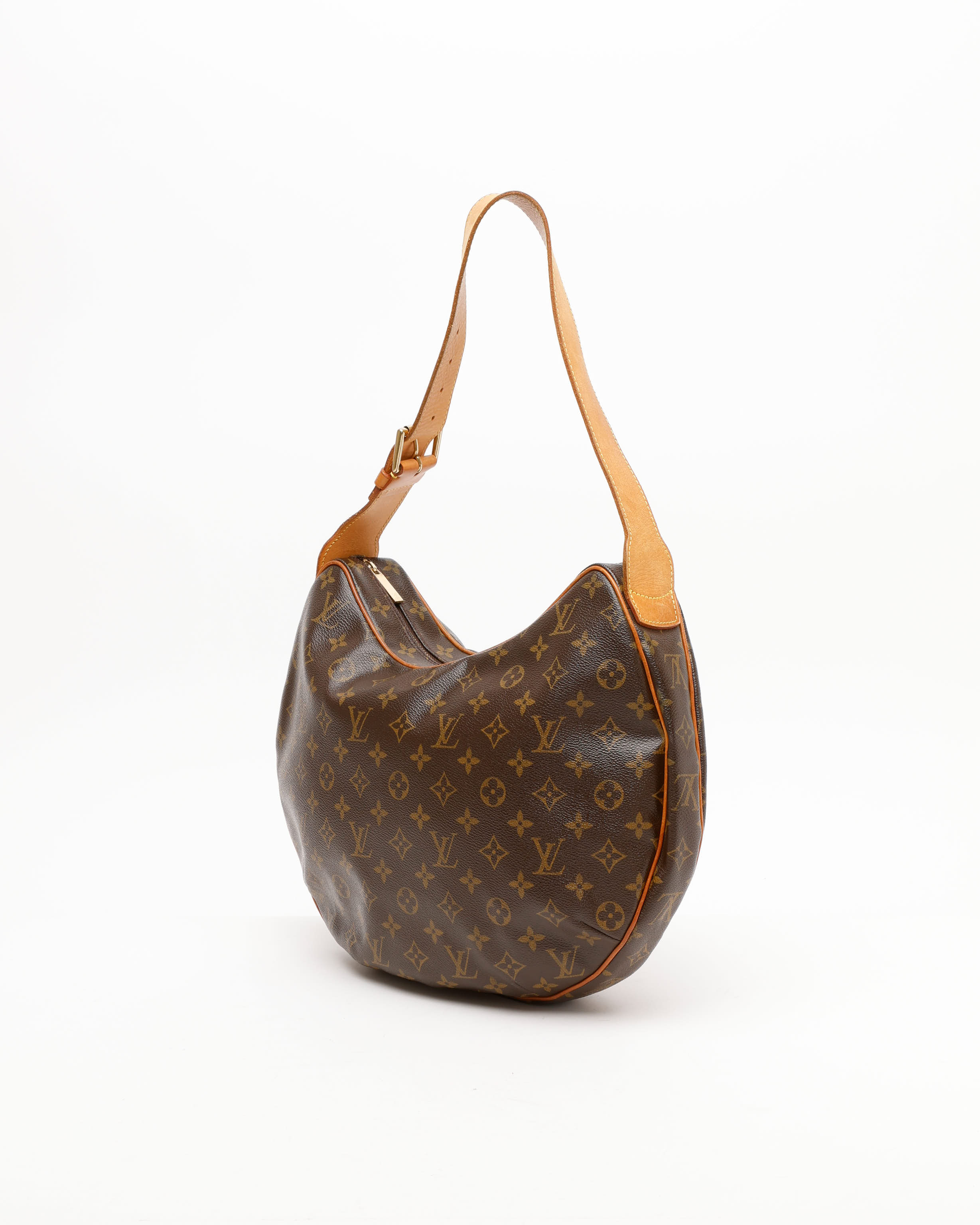 Pre-owned Louis Vuitton Monogram Croissant Gm Bag In Brown