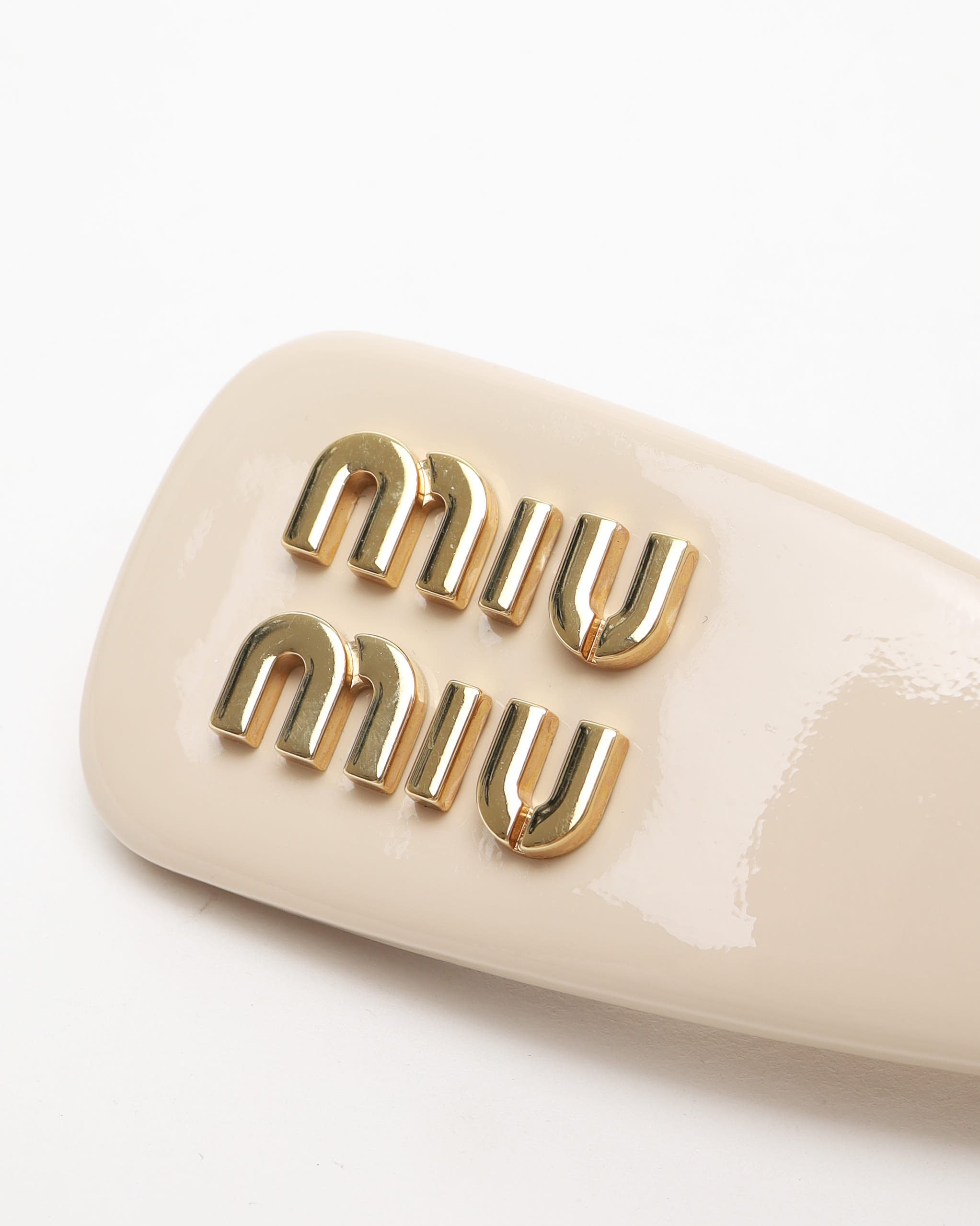 Miu Miu Logo Hair Clip