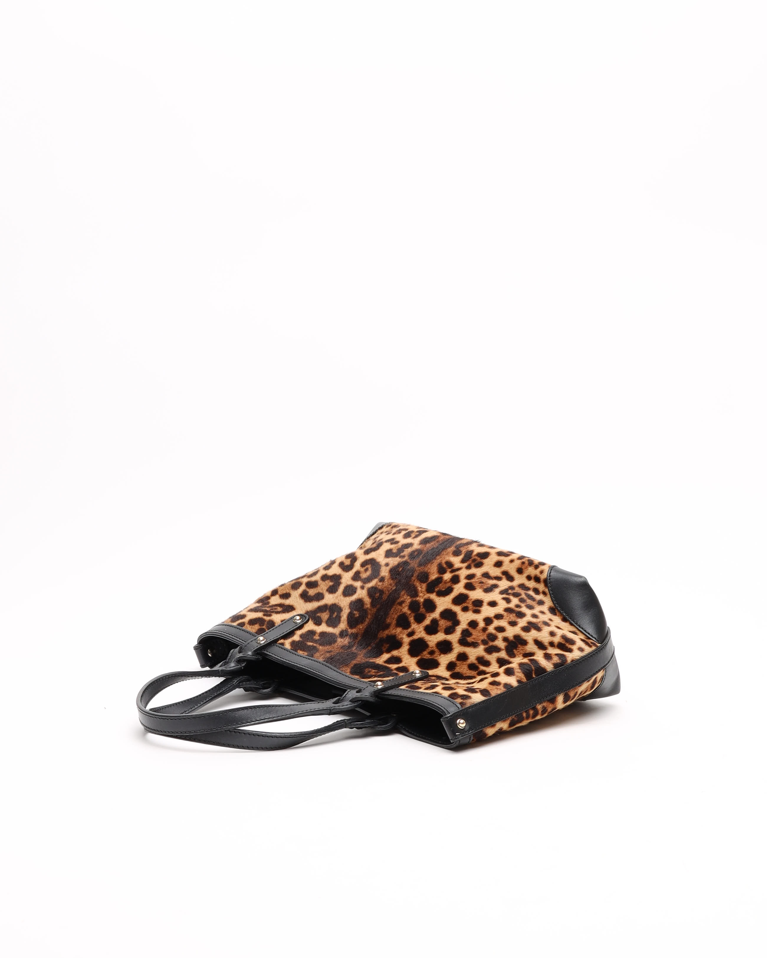 Prada Leopard Tote Bag
