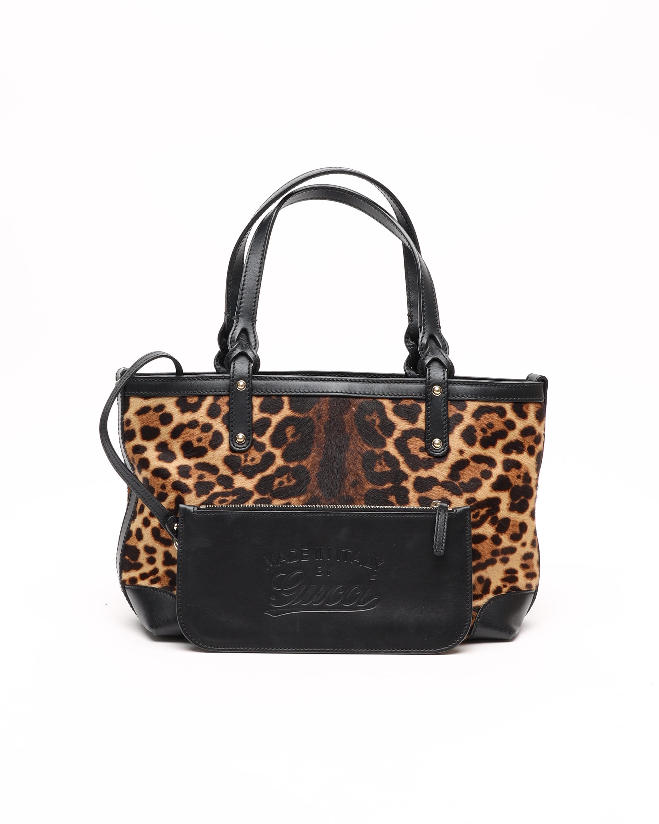 Prada Leopard Tote Bag