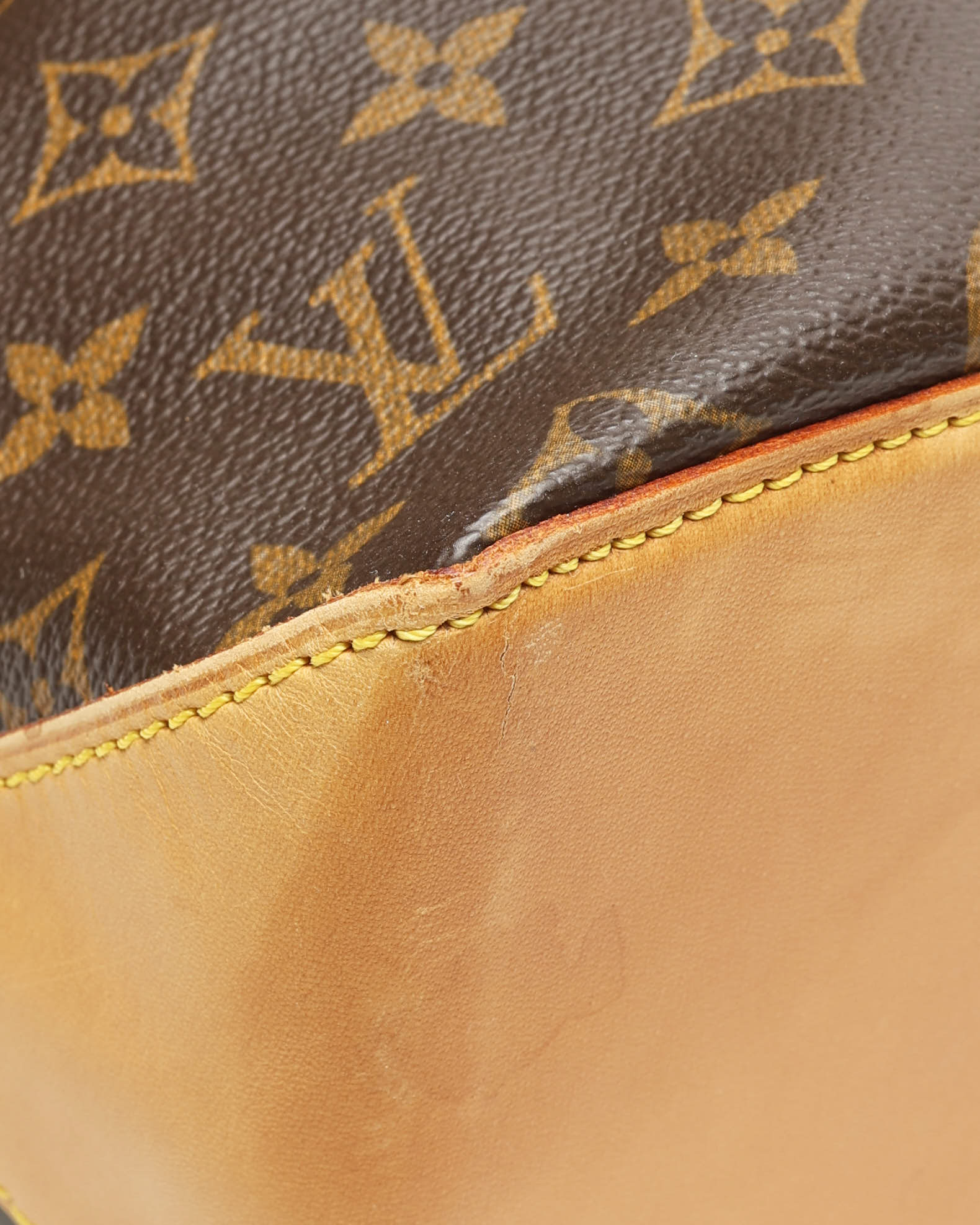 Pre-owned Louis Vuitton Monogram Cabas Mezzo Bag