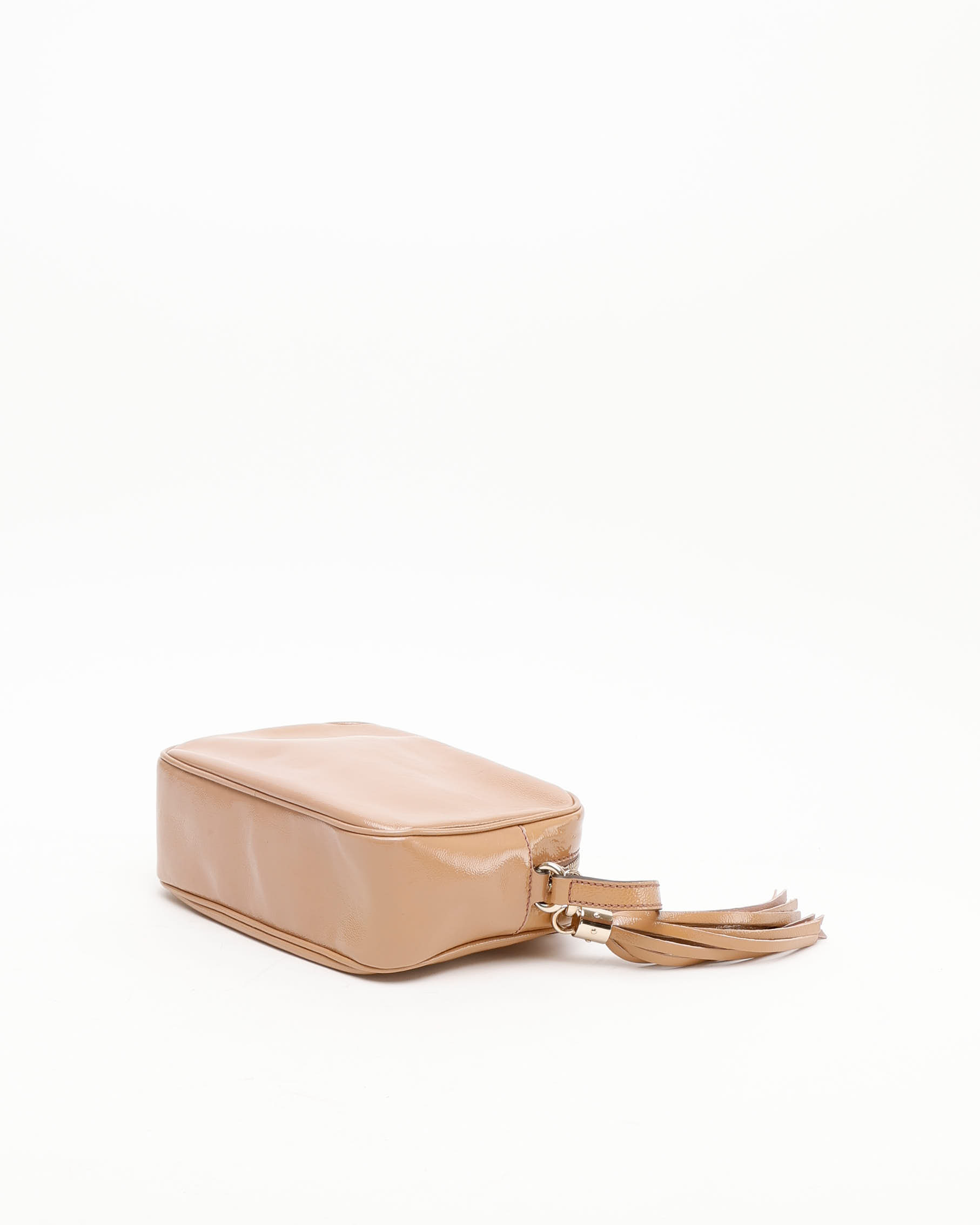 Gucci Patent Soho Disco Camera Bag
