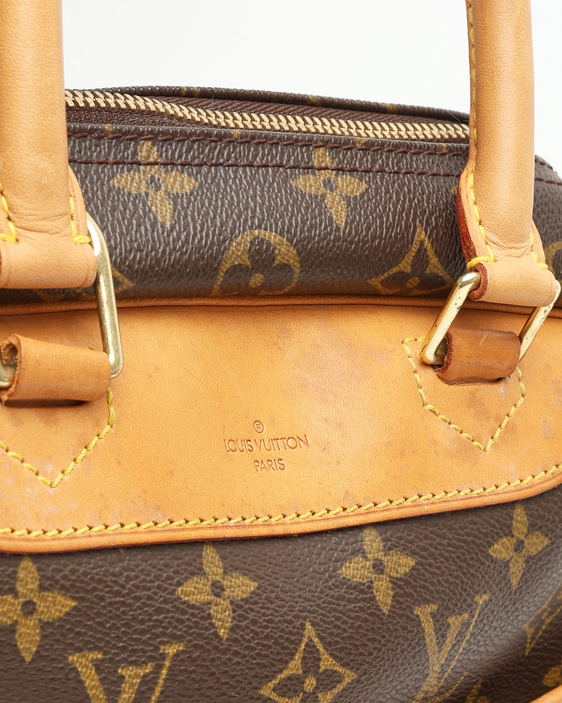 Pre-owned Louis Vuitton Monogram Deauville Bag