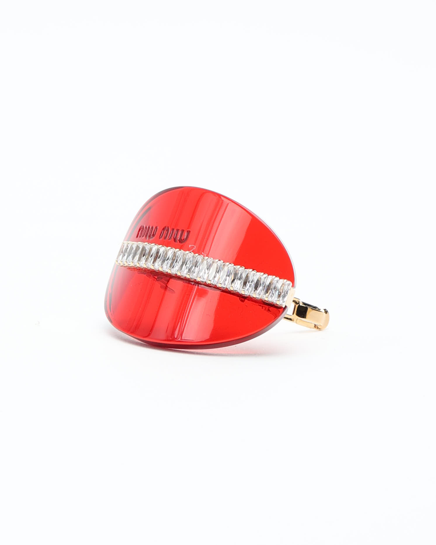 Miu Miu Rhinestone Hair Clip