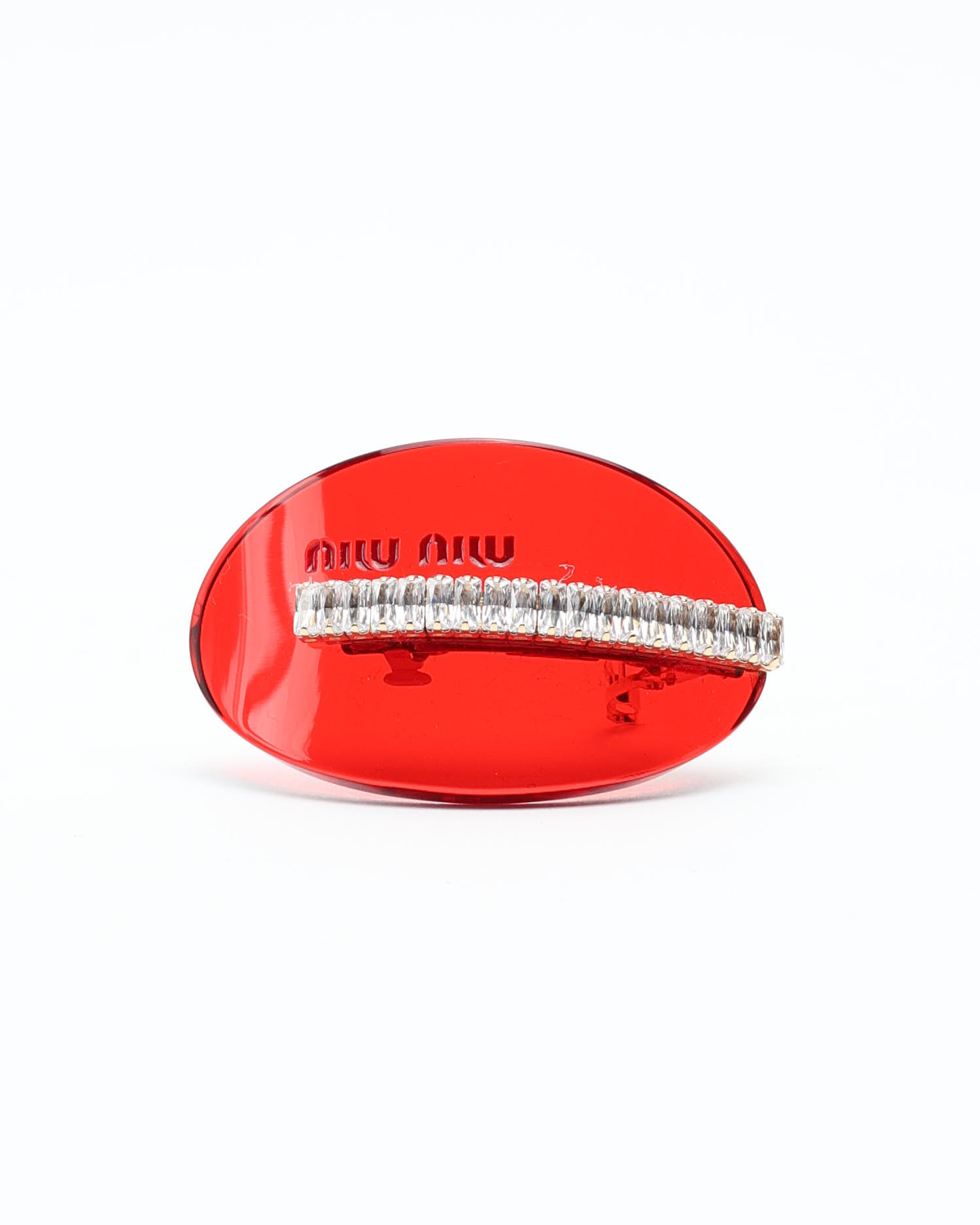 Miu Miu Rhinestone Hair Clip