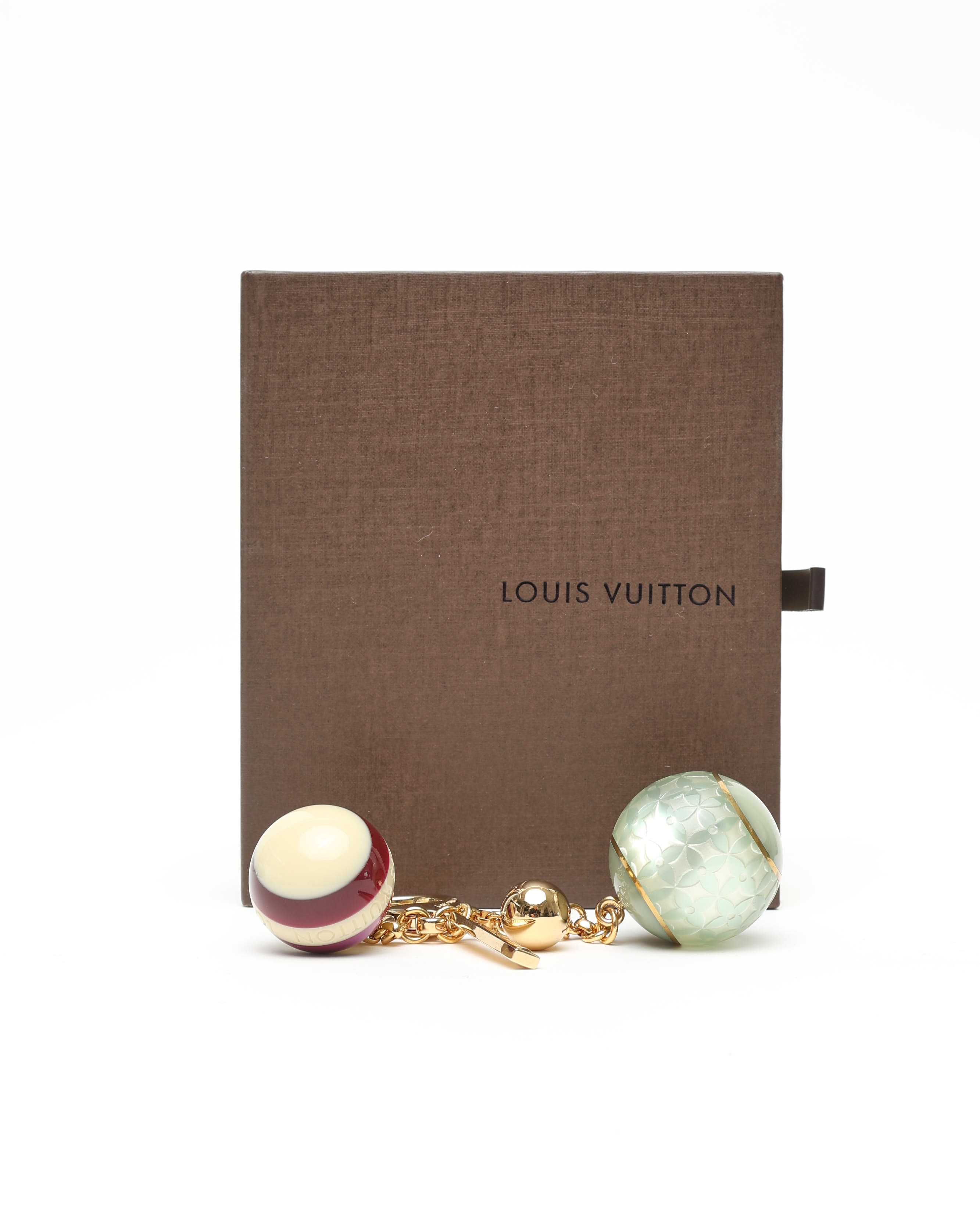 Pre-owned Louis Vuitton Bijou Sack Mini Run Croisette Bag Charm Key Ring In Multi