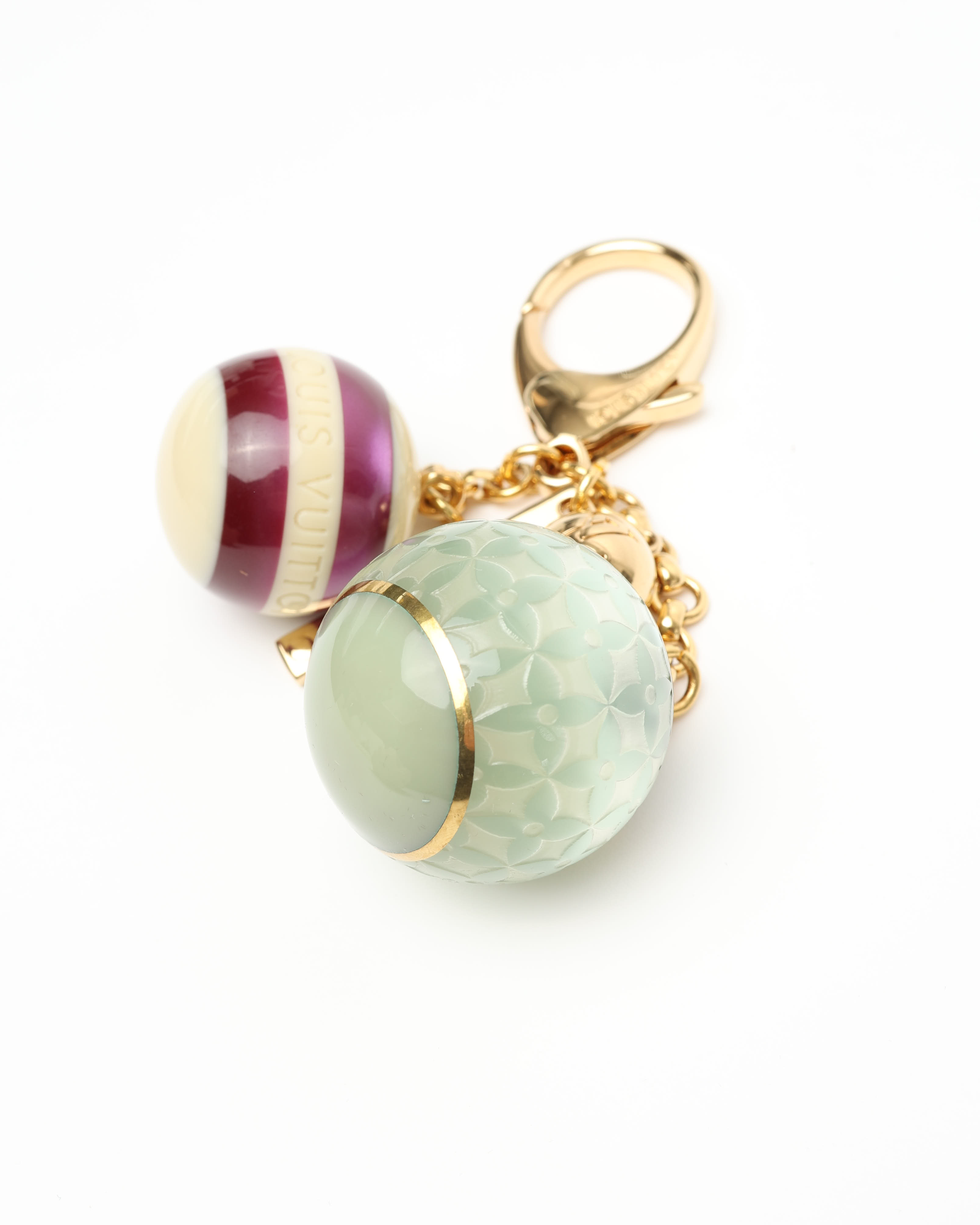 Pre-owned Louis Vuitton Bijou Sack Mini Run Croisette Bag Charm Key Ring In Multi