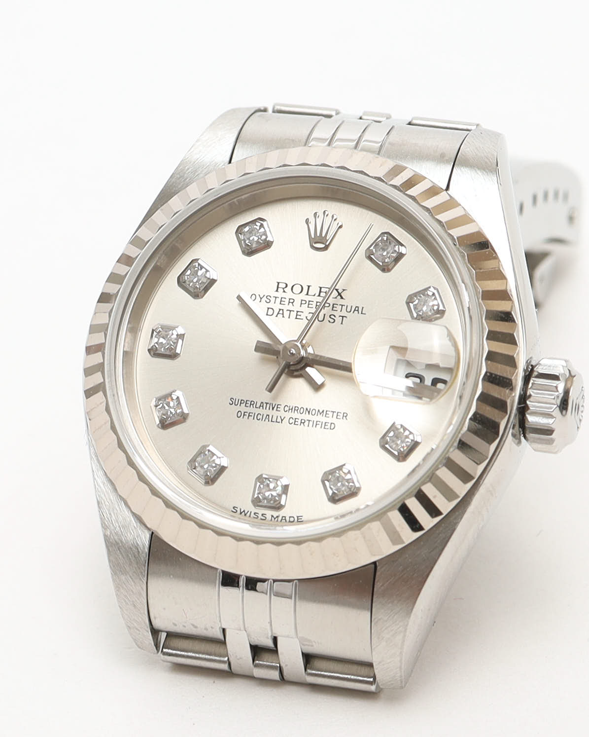 Rolex Lady-datejust 26mm Ref 79174 Diamond Dial Watch