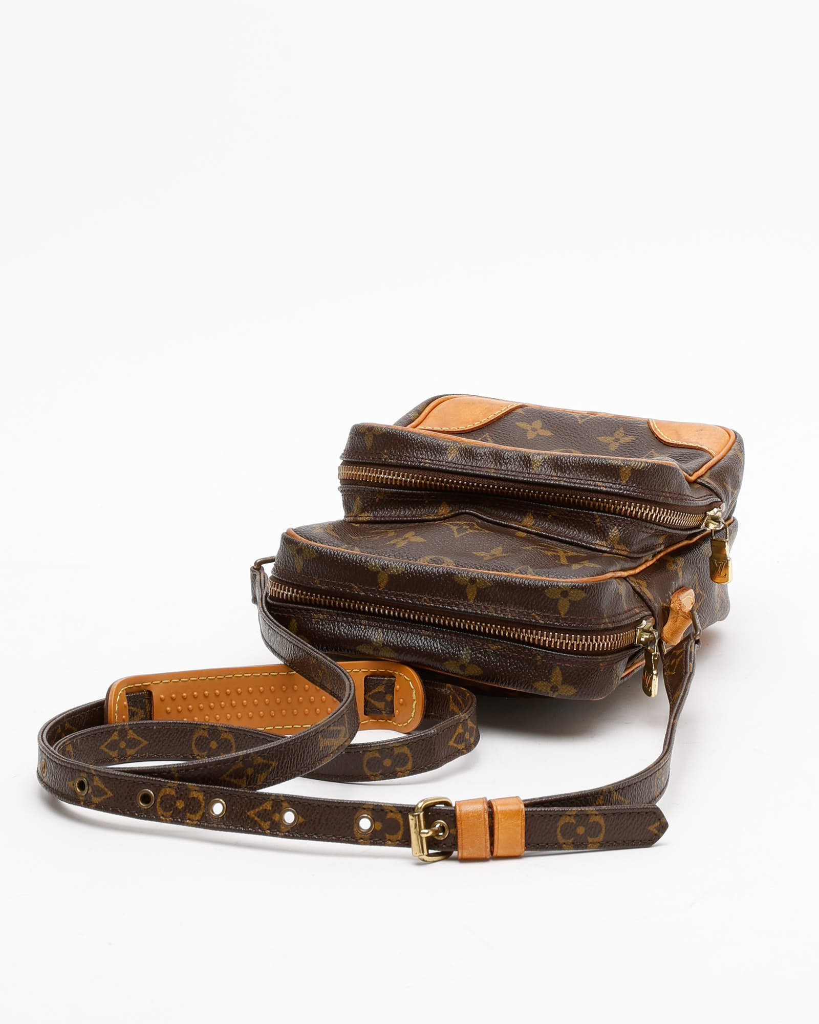 Pre-owned Louis Vuitton Monogram Amazon Bag In Brown