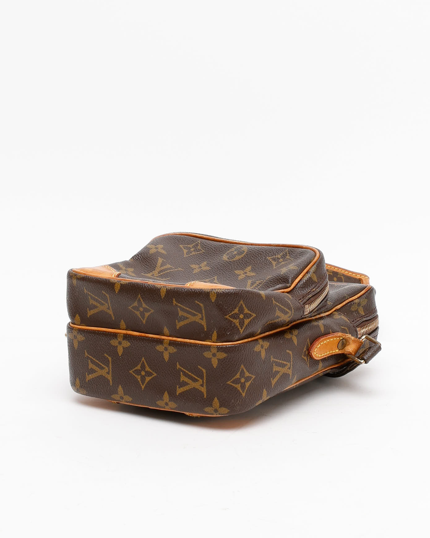 Pre-owned Louis Vuitton Monogram Amazon Bag In Brown