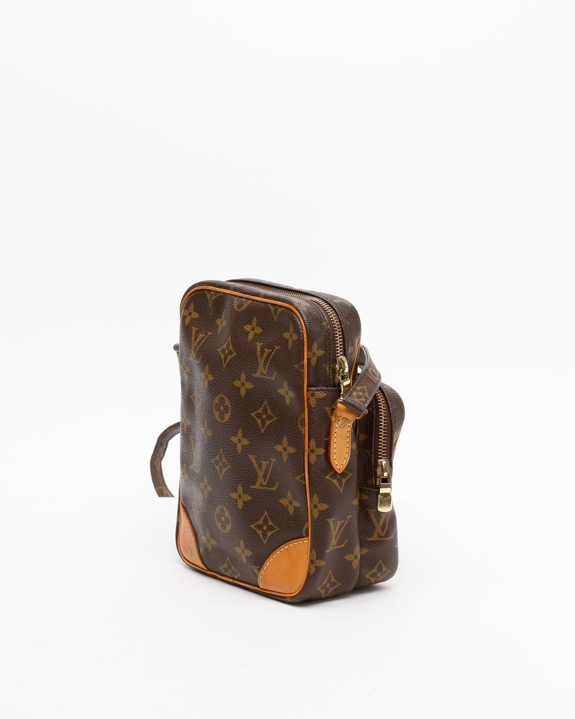 Pre-owned Louis Vuitton Monogram Amazon Bag In Brown