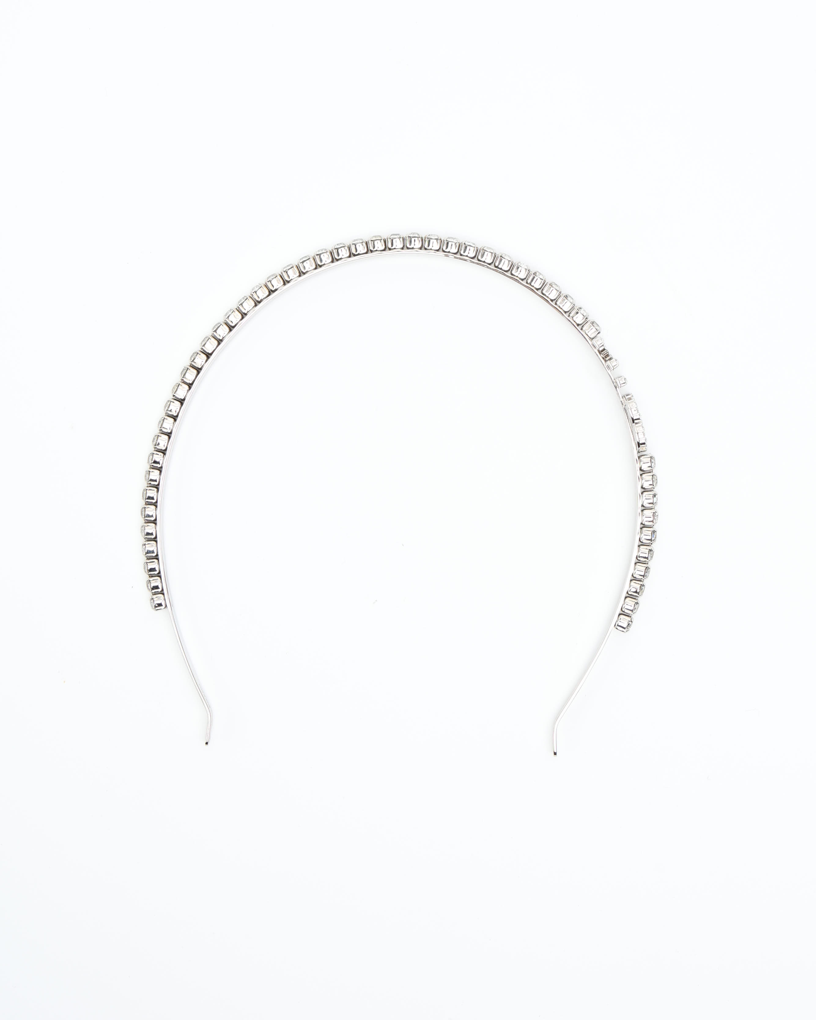 Miu Miu Logo Rhinestone Headband